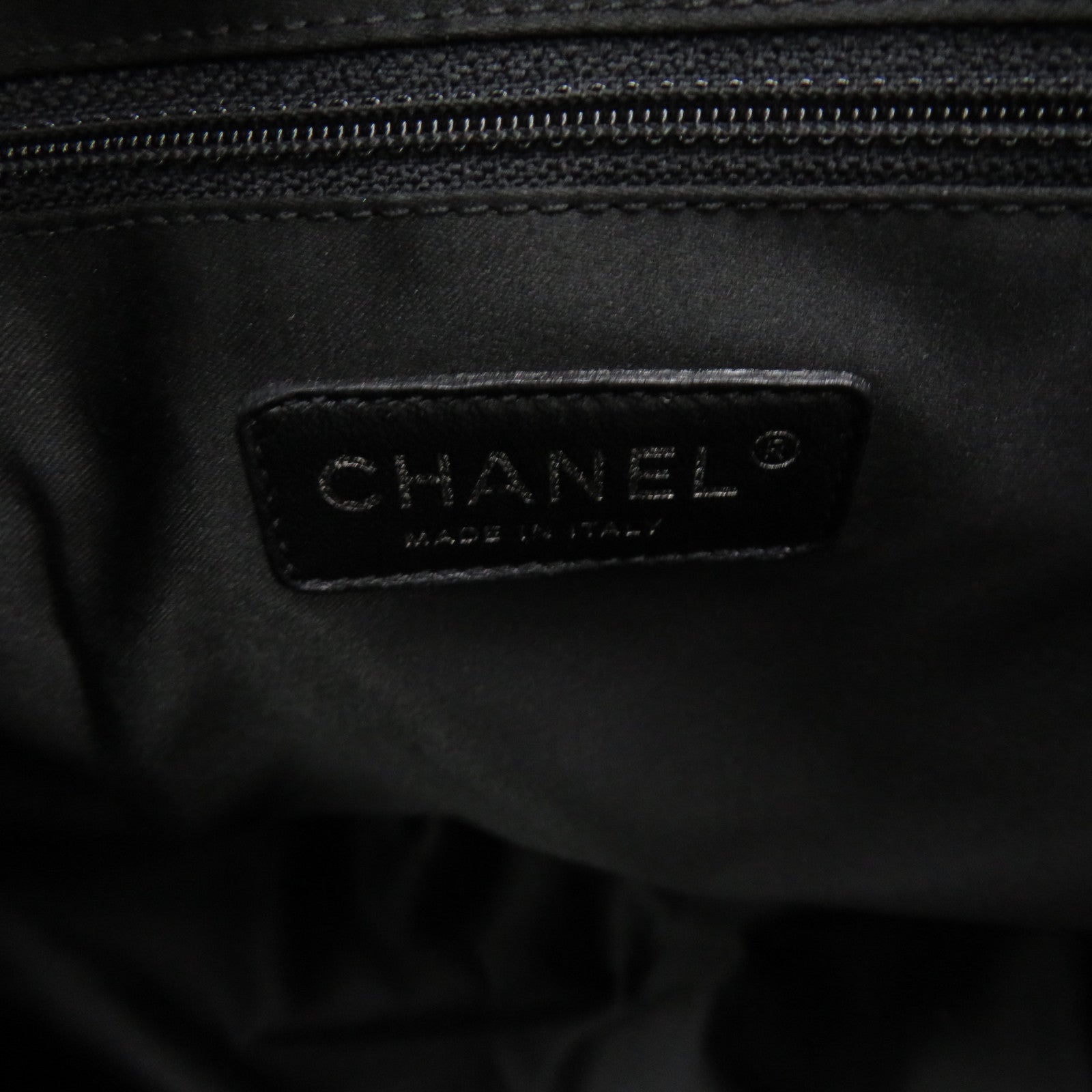 CHANEL Canvas 2Way Shoulder Bag Handle Shoulder Bag Royal Blue/Black