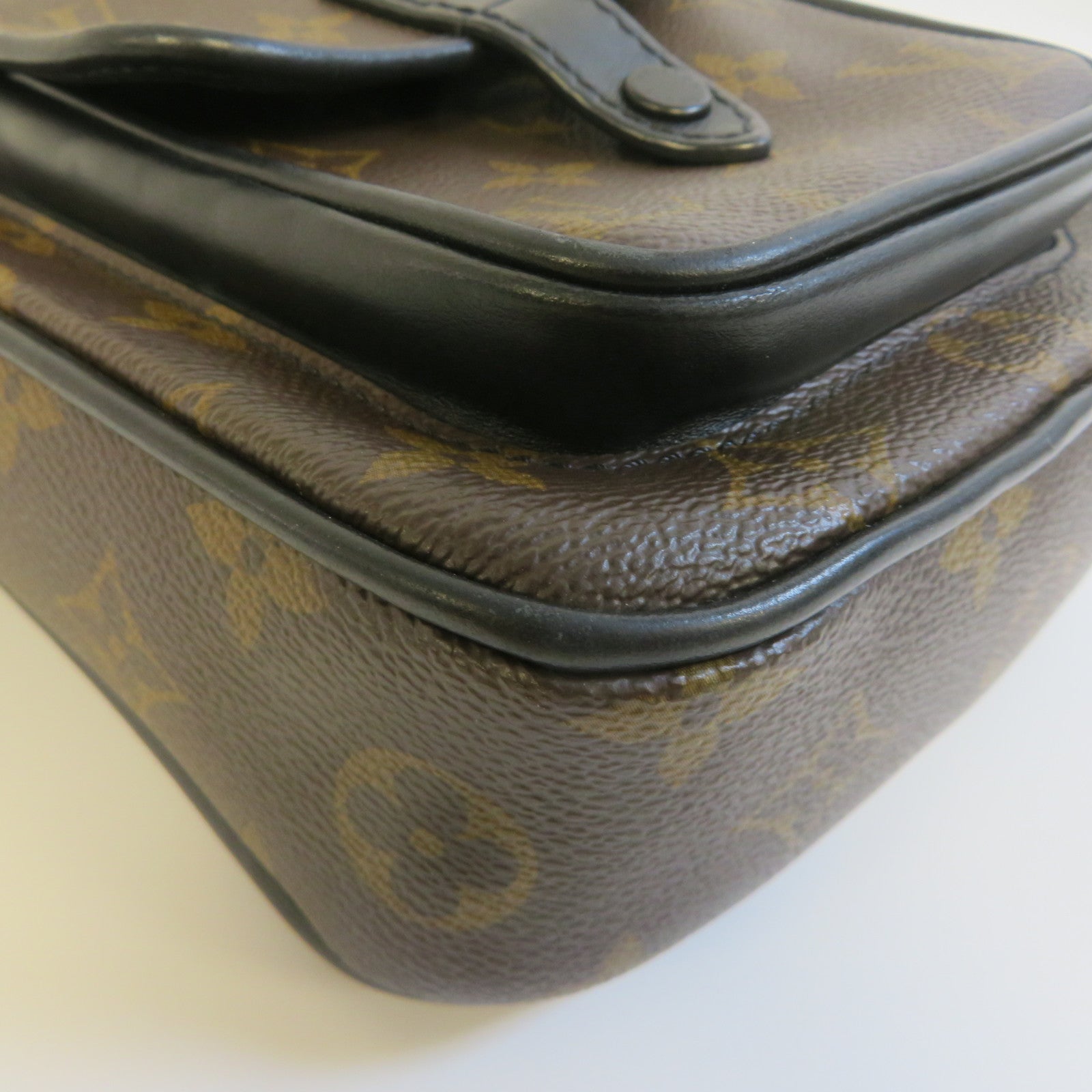LOUIS VUITTON Monogram Christopher Wearable Wallet肩背袋啡色/黑色