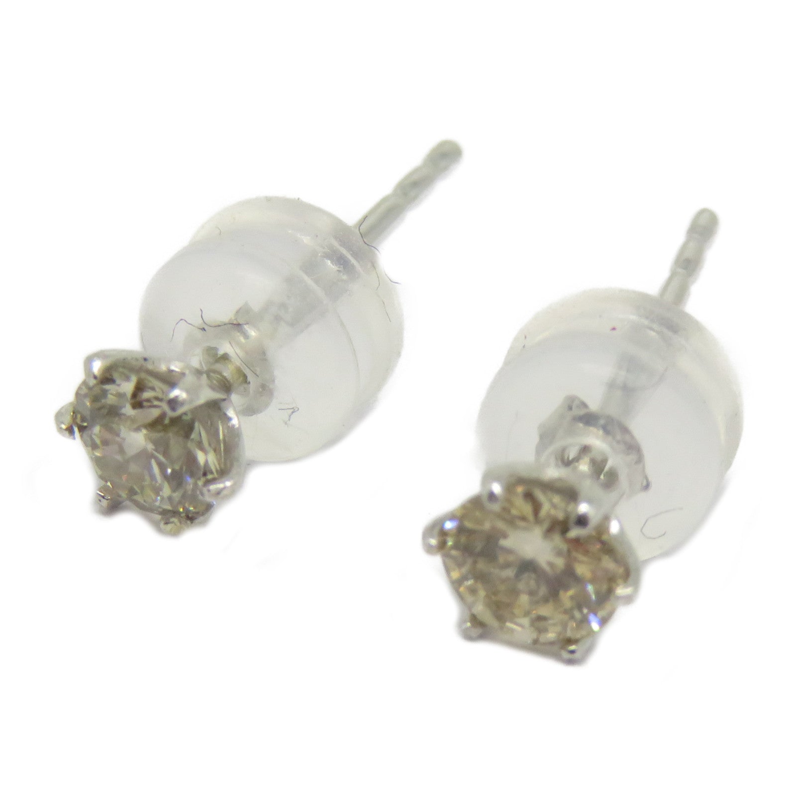 JEWELRY 18K白金Diamond Earrings 0.30ct鑽石耳環