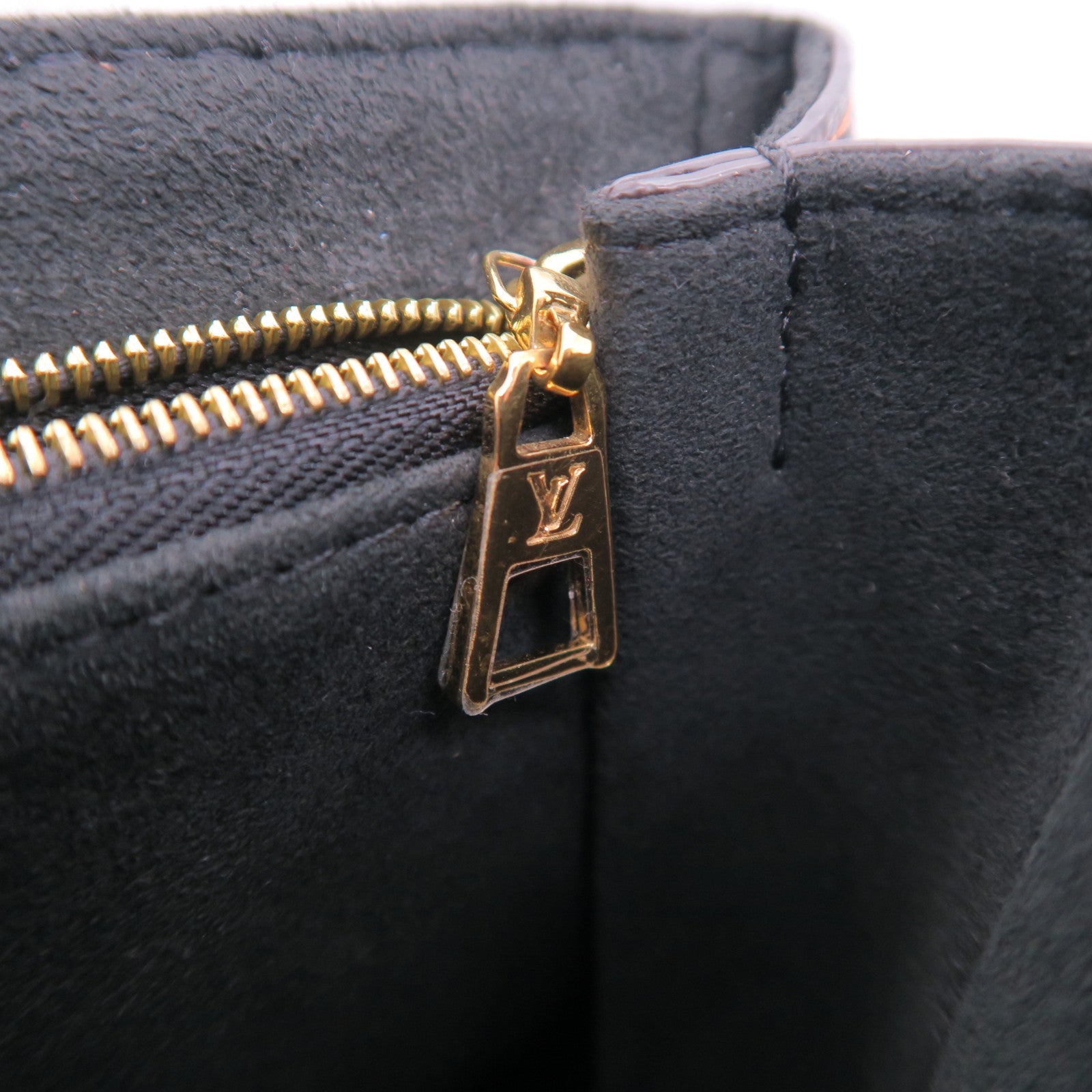 LOUIS VUITTON Damier Vavin PM金扣鏈帶手挽肩背兩用袋啡色