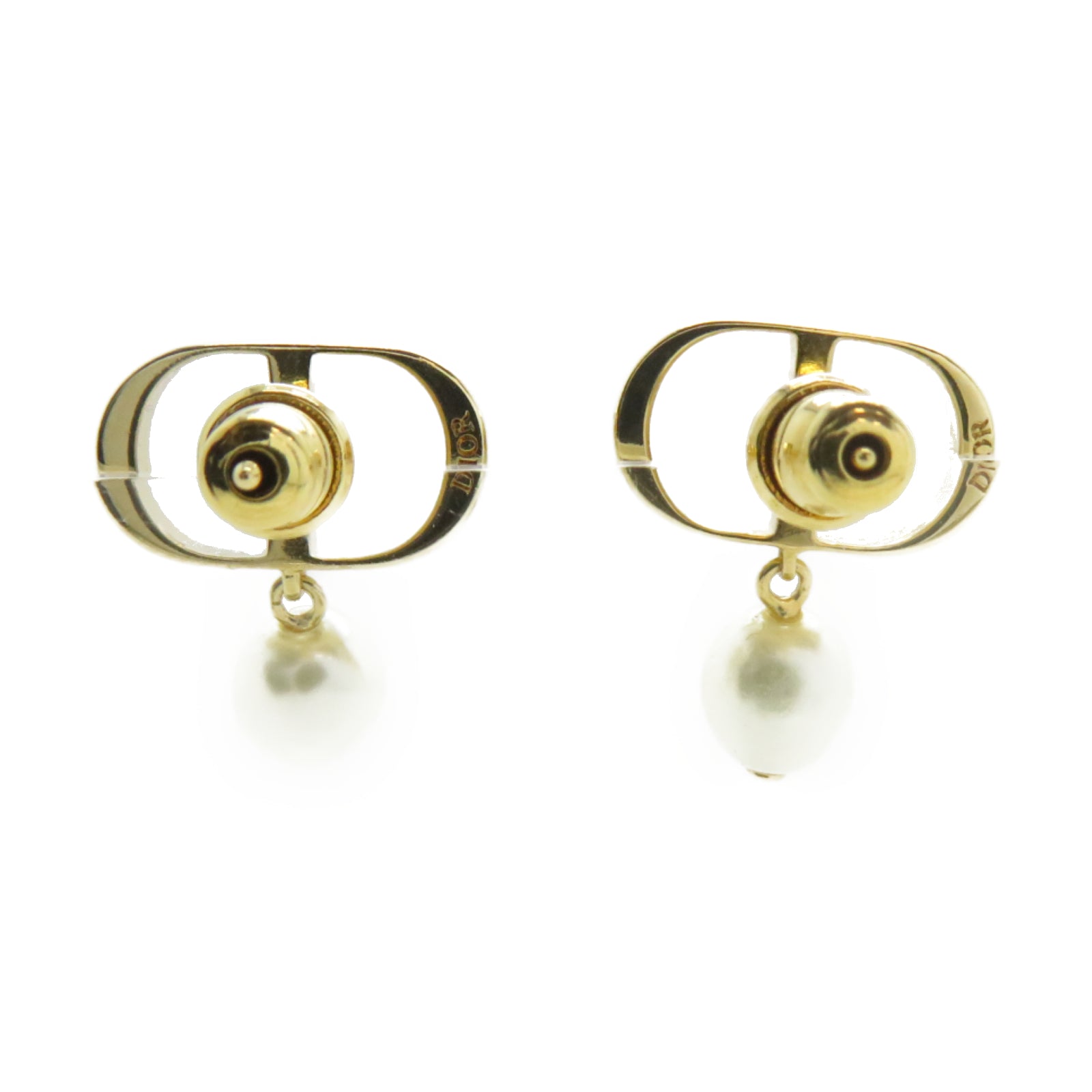Dior 金屬Earrings耳環金色