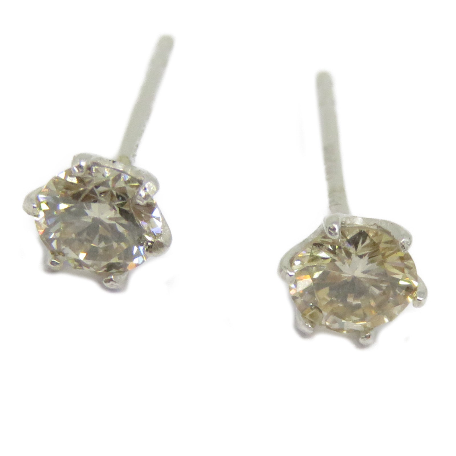 JEWELRY 18K白金Diamond Earrings 0.30ct鑽石耳環