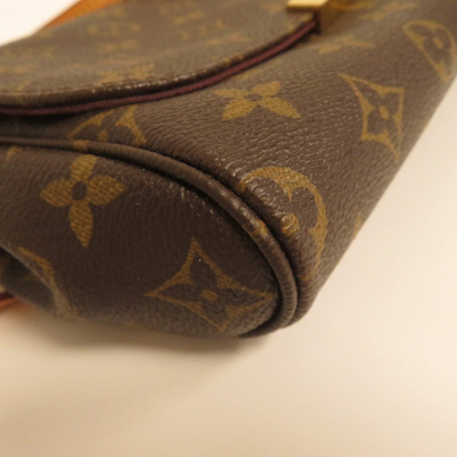 LOUIS VUITTON Monogram Favorite MM金扣手挽肩背兩用袋啡色
