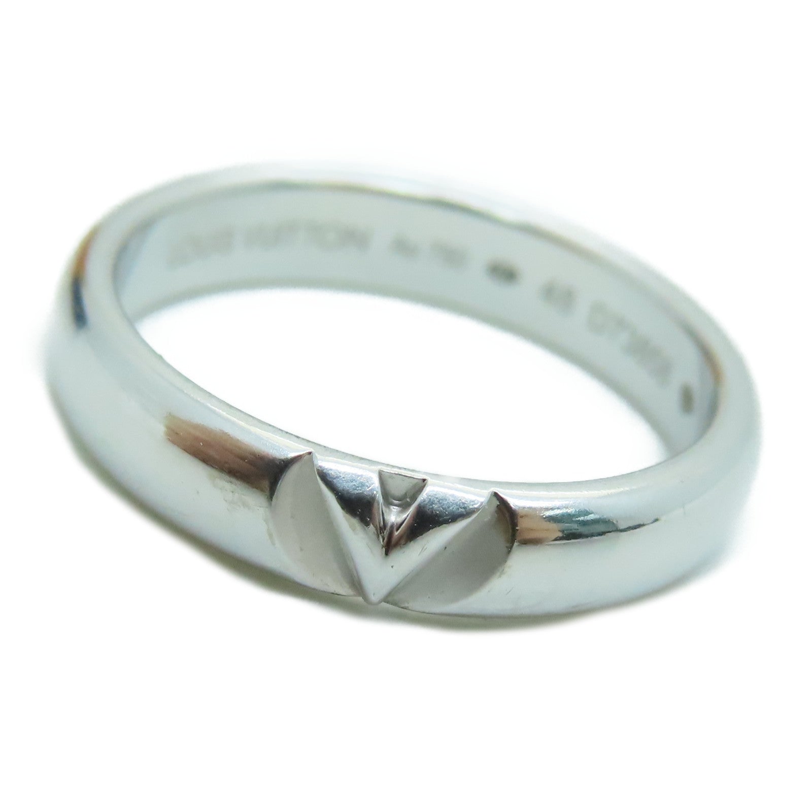 LOUIS VUITTON 【激减优惠】18K白金Volt Multi Ring戒指LV#48/US#4.75