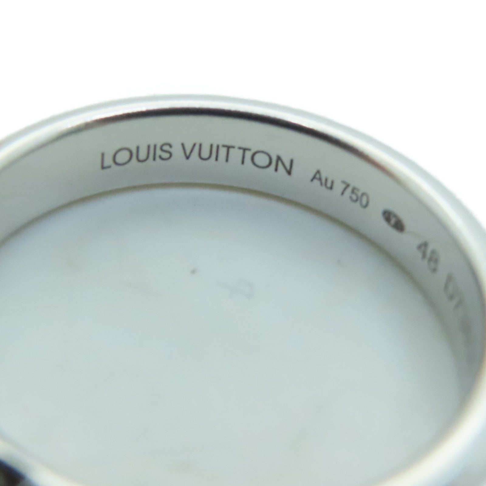 LOUIS VUITTON 【激减优惠】18K白金Volt Multi Ring戒指LV#48/US#4.75