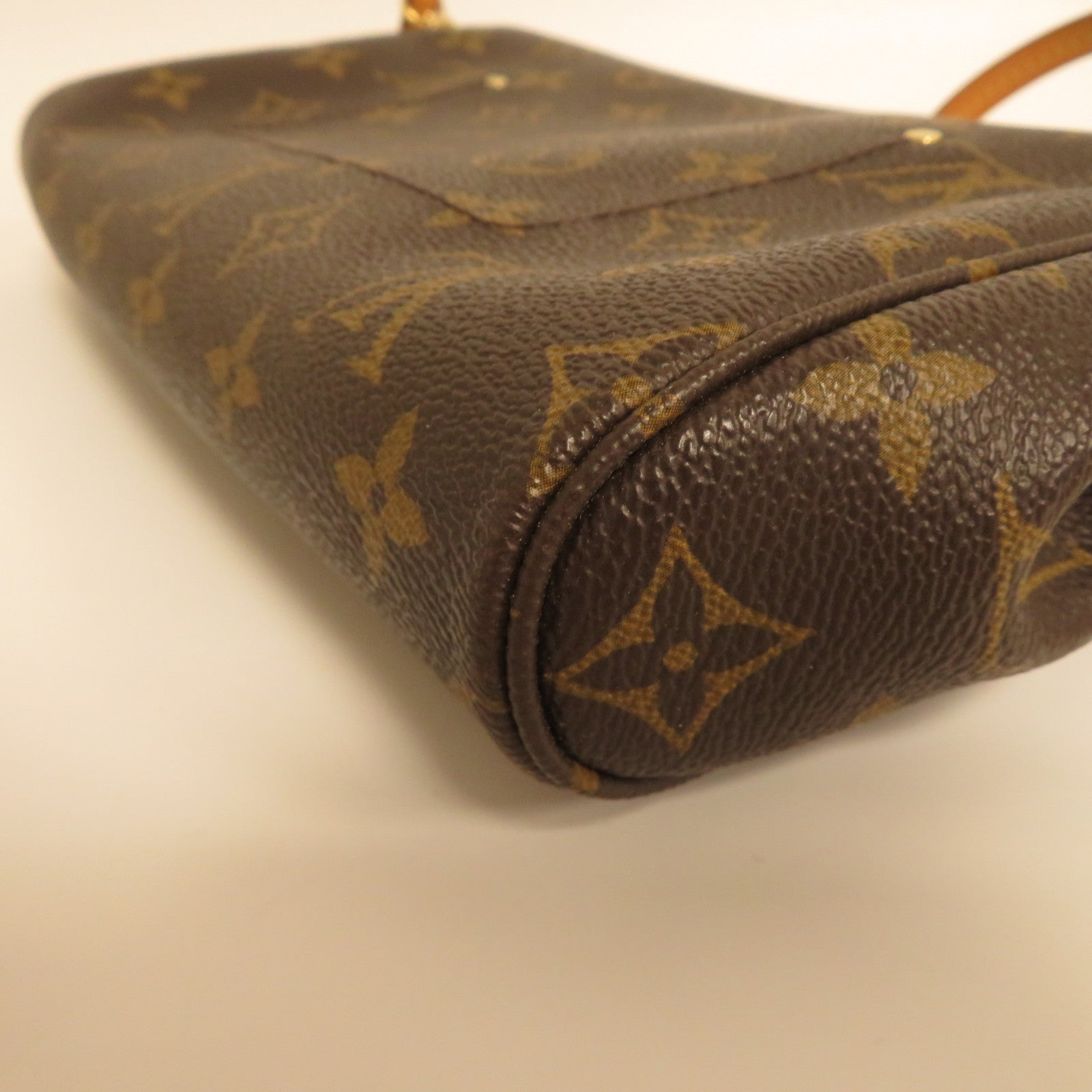 LOUIS VUITTON Monogram Favorite MM金扣手挽肩背兩用袋啡色