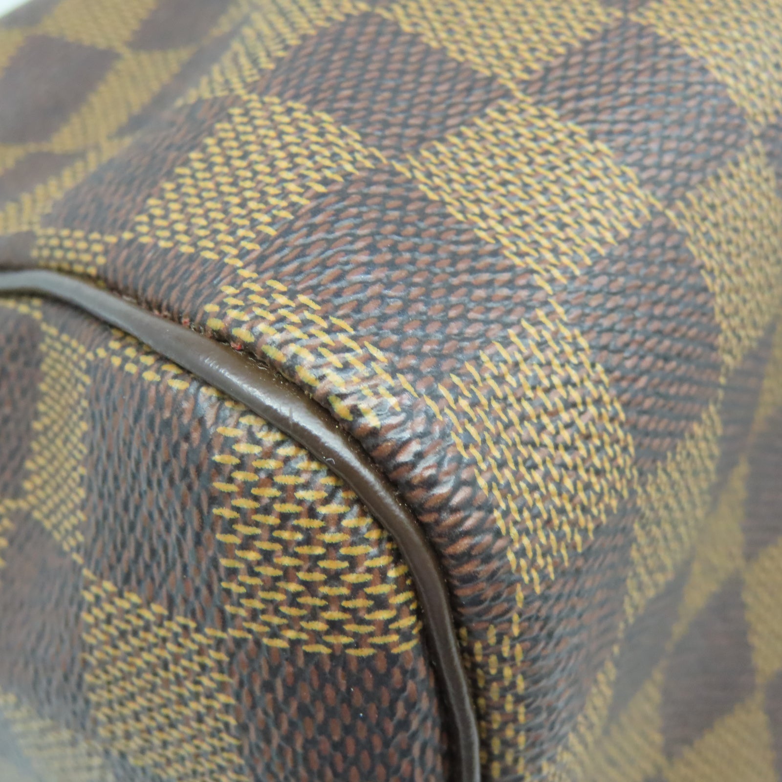 LOUIS VUITTON 【激減優惠】Damier Speedy 35金扣手挽袋棕色