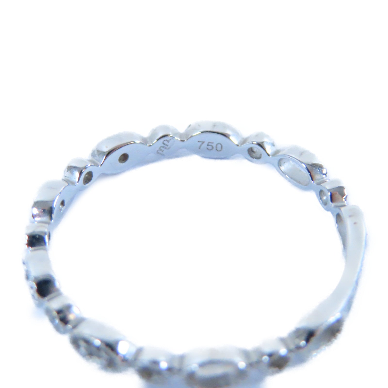 JEWELRY 18K白金Diamond Ring 0.07ct鑽石戒指US#6.25