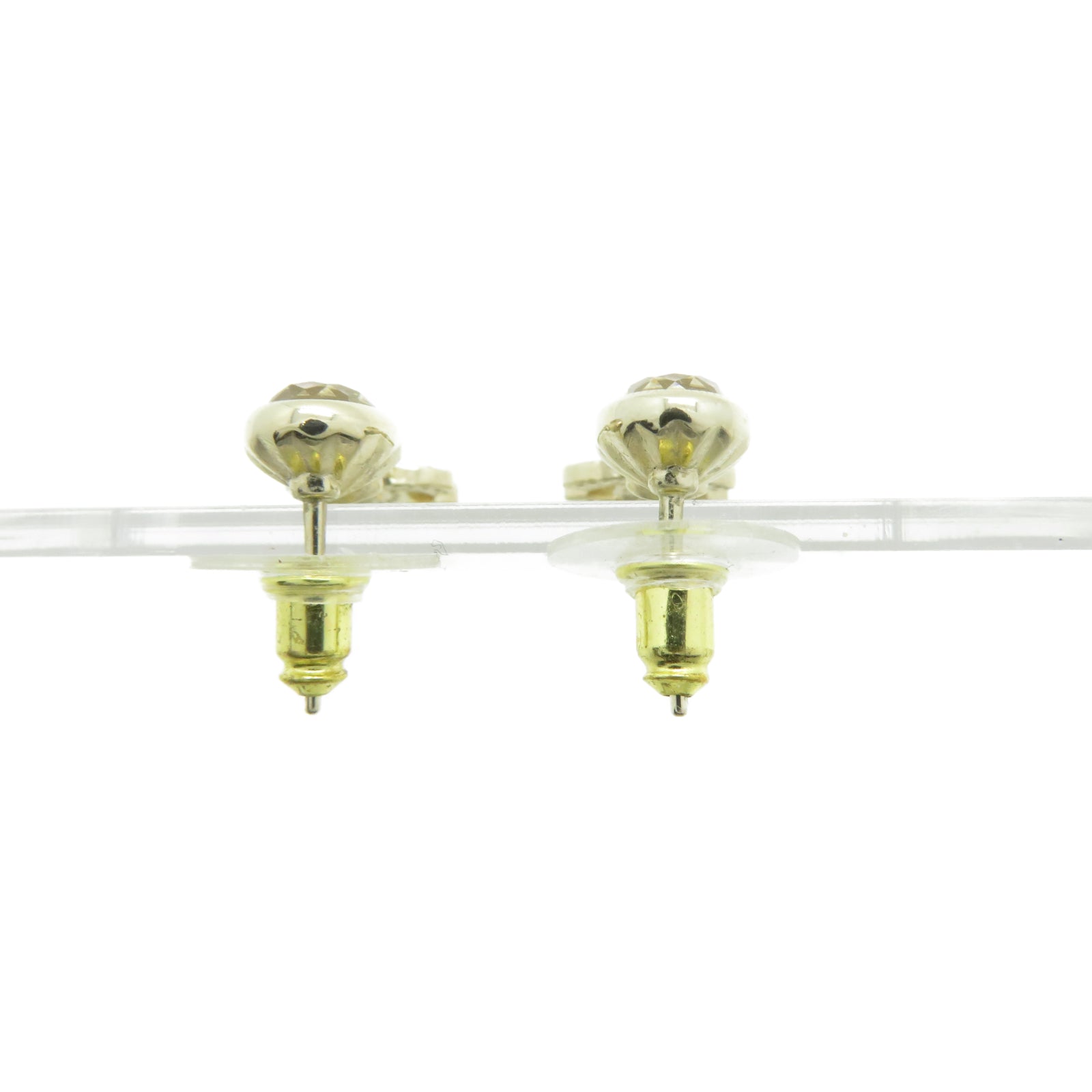 CHANEL 金屬Earrings耳環金色/粉紅色