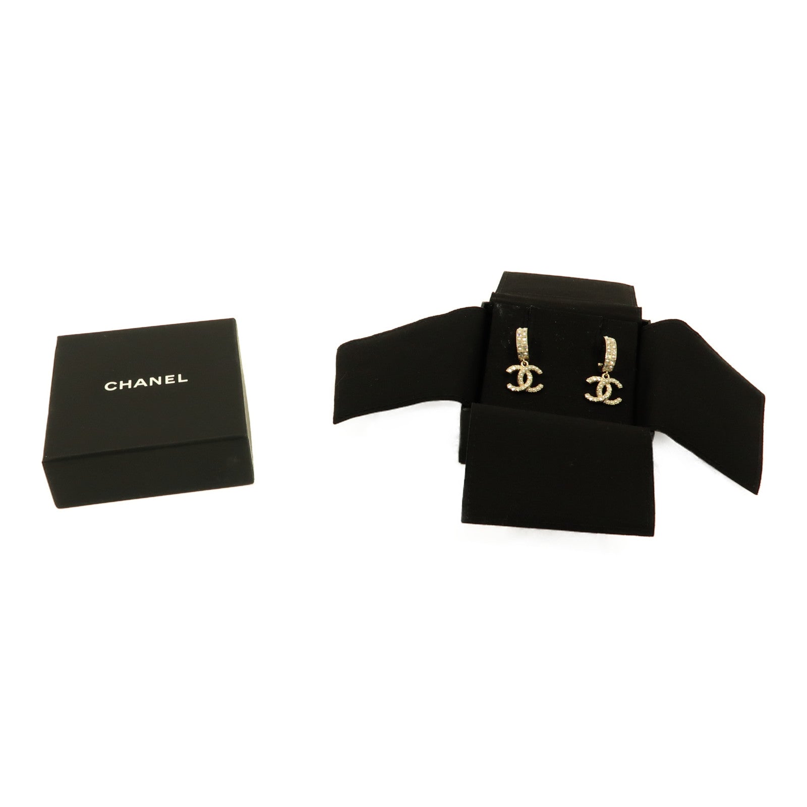 CHANEL 金屬Earrings耳環金色