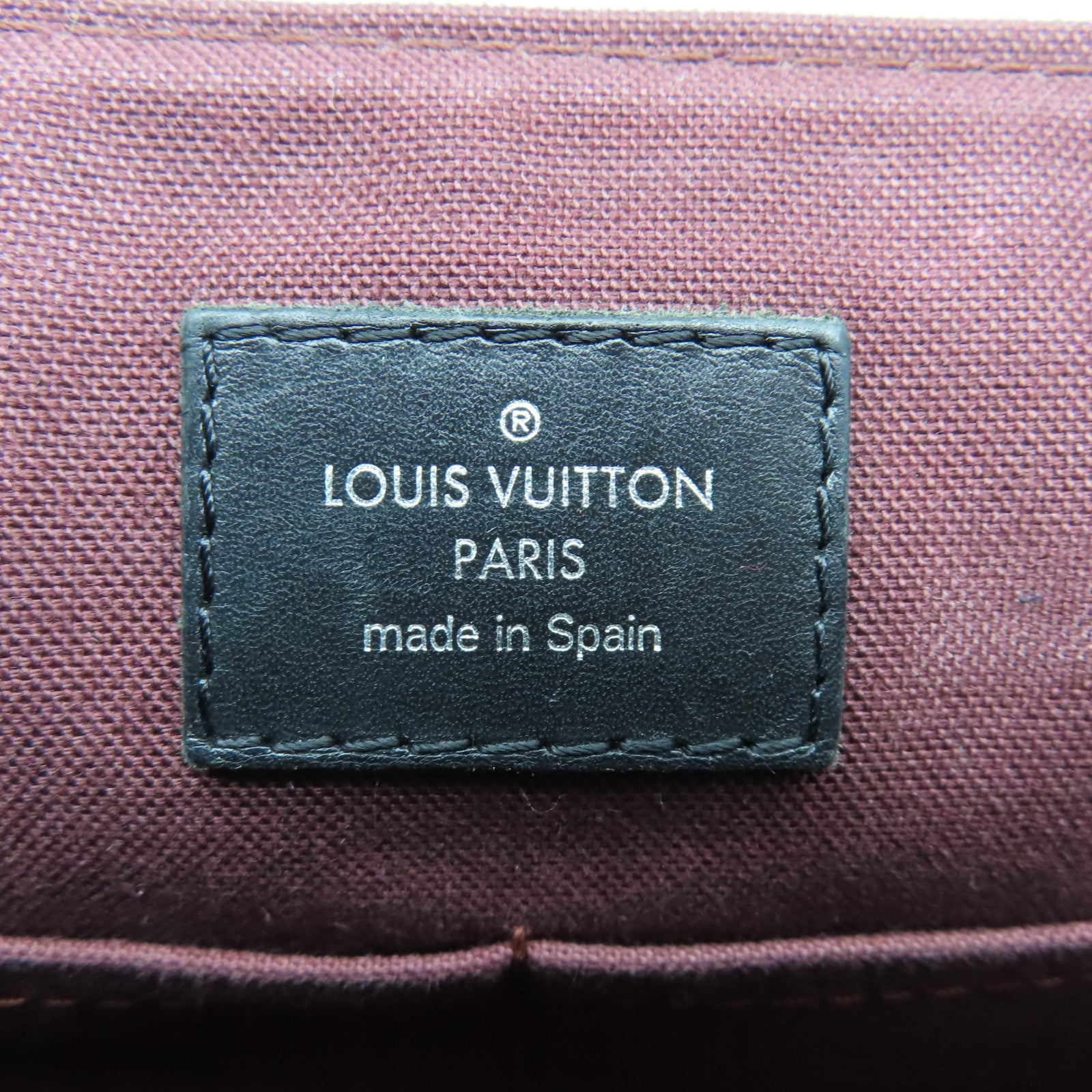 LOUIS VUITTON Monogram District PM Silver Buckle Shoulder Bag Brown/Black