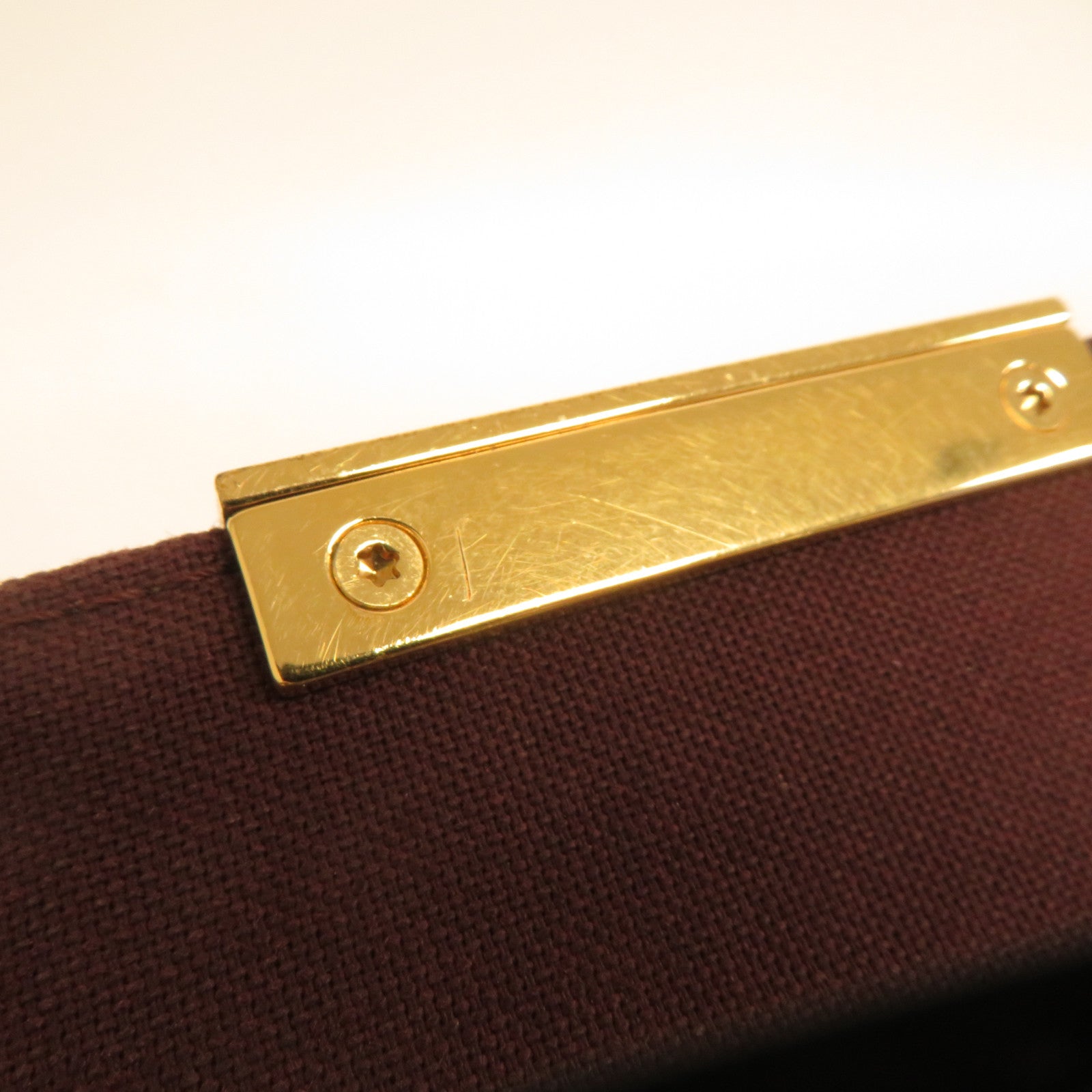 LOUIS VUITTON Monogram Favorite MM金扣手挽肩背兩用袋啡色