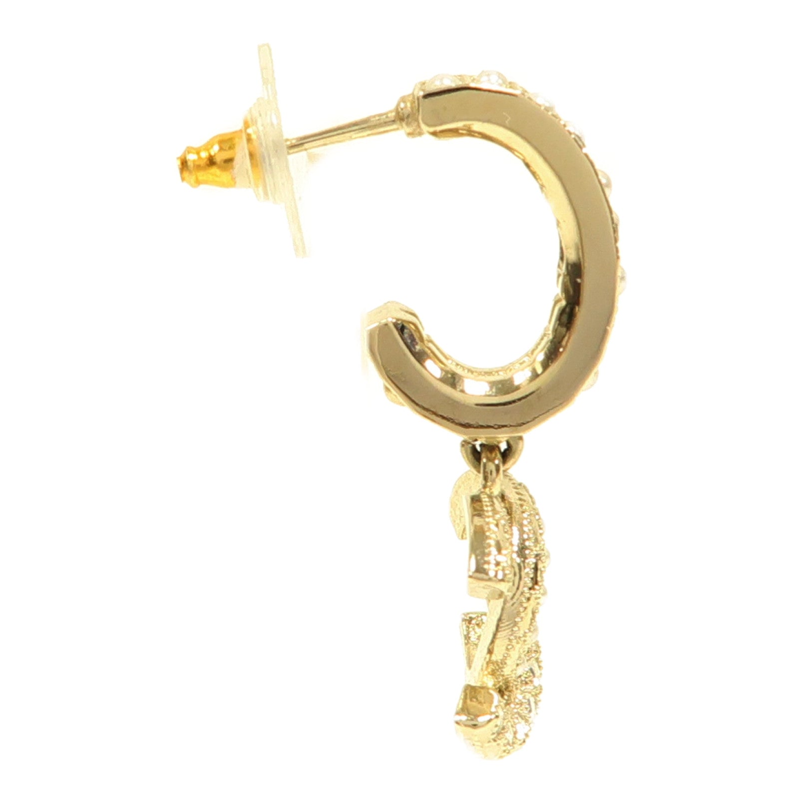 CHANEL 金屬Earrings耳環金色