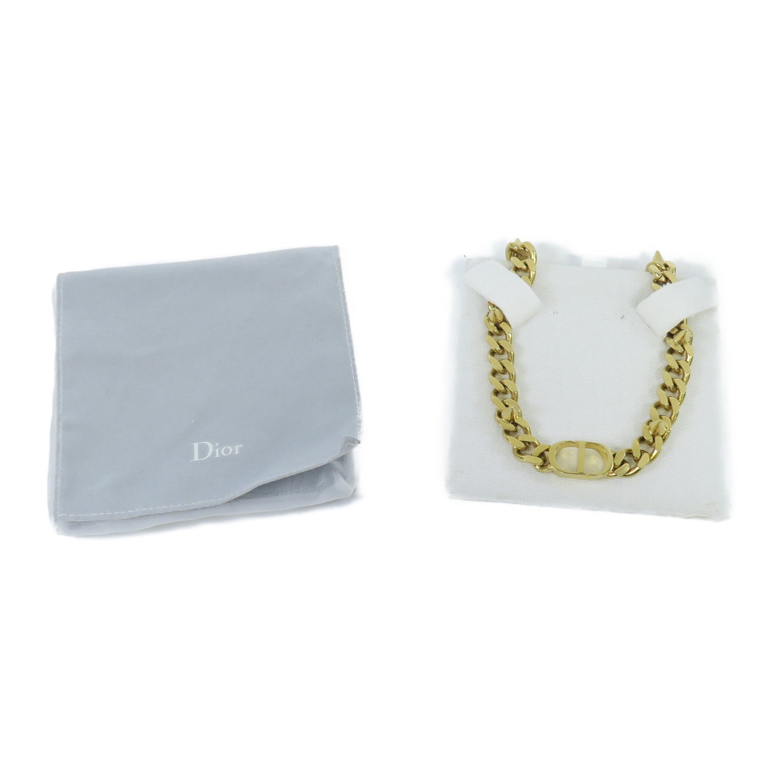 Dior 金屬Necklace項鍊金色