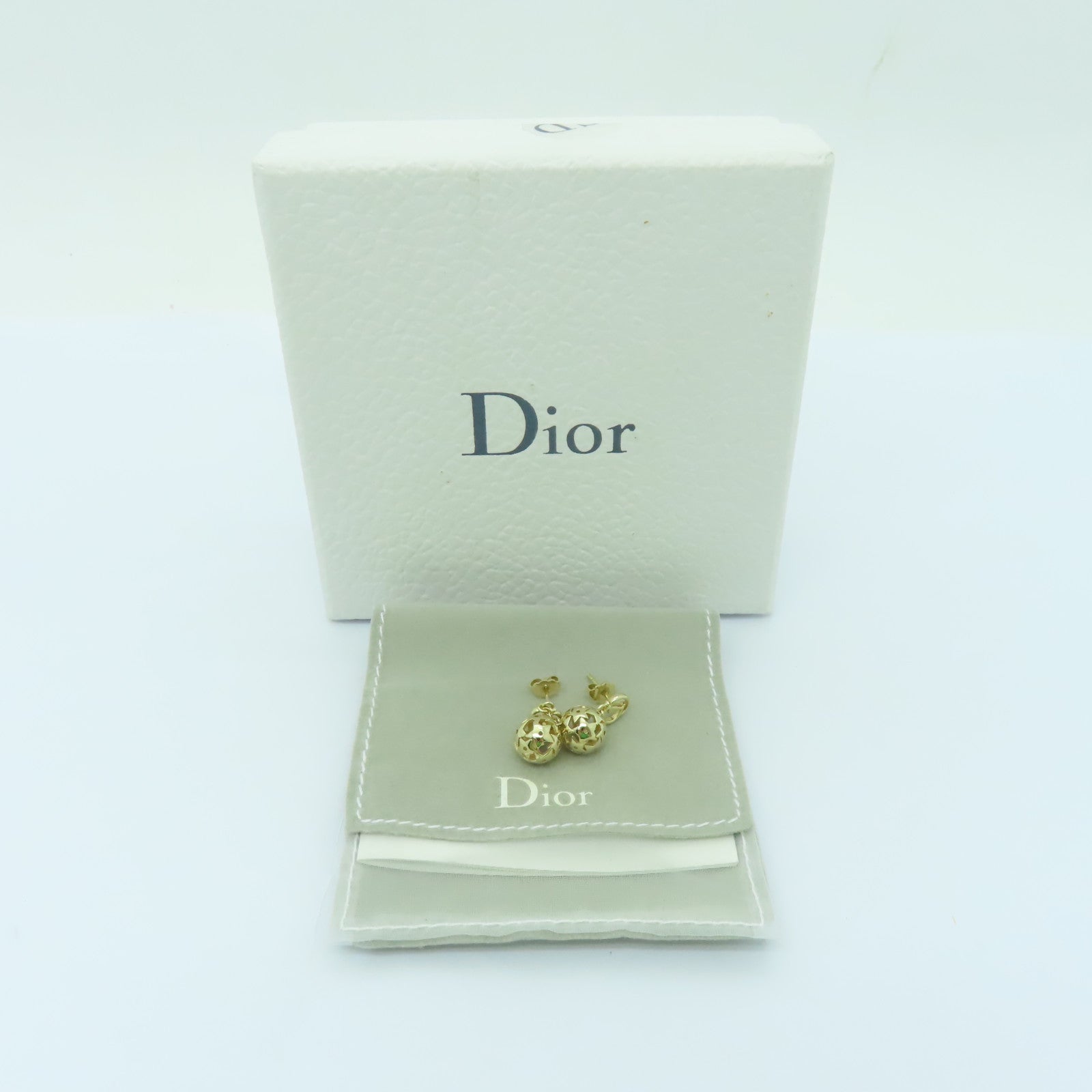 Dior 【激減優惠】金屬Earrings耳環黑色