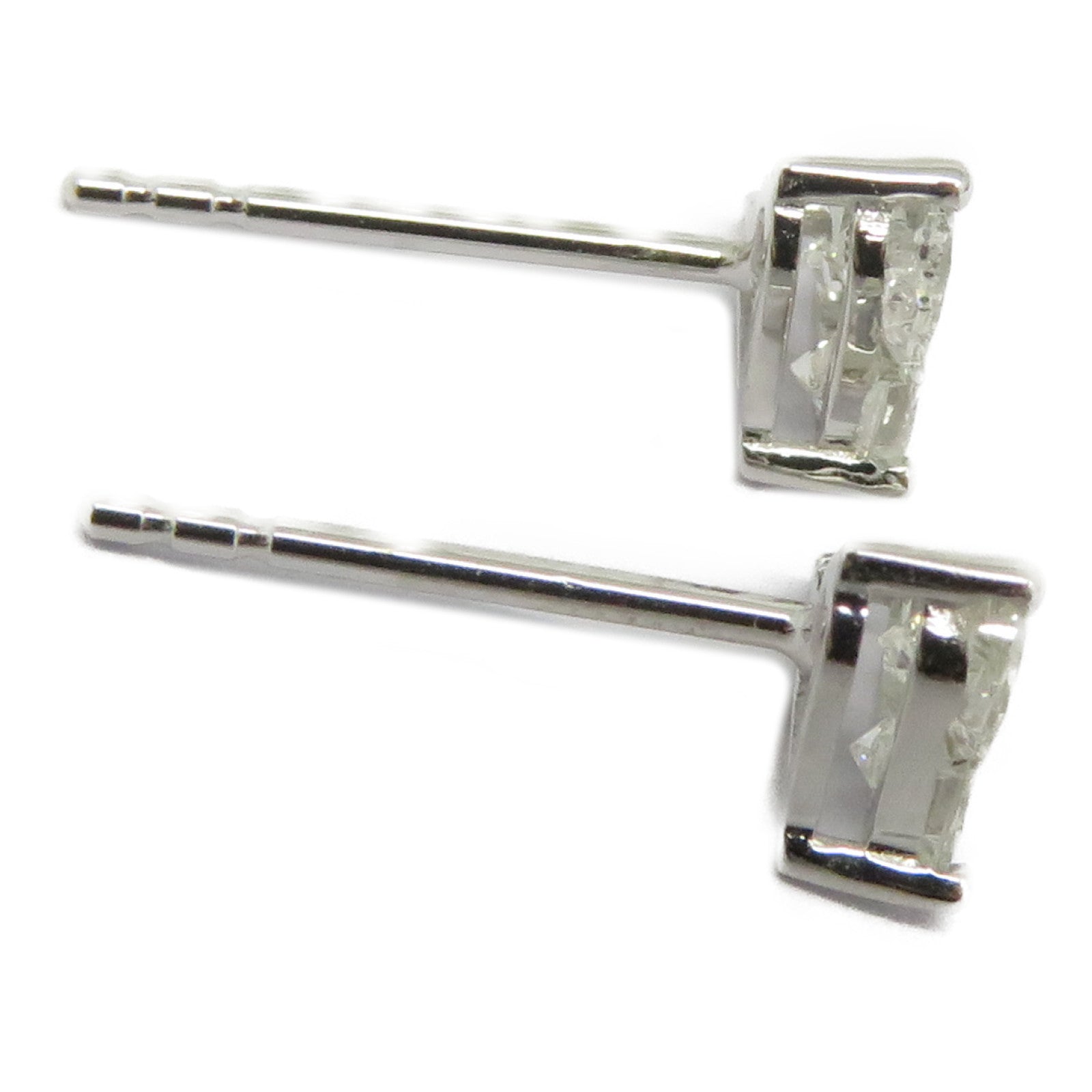 JEWELRY 18K白金Diamond Earrings 0.540ct鑽石耳環