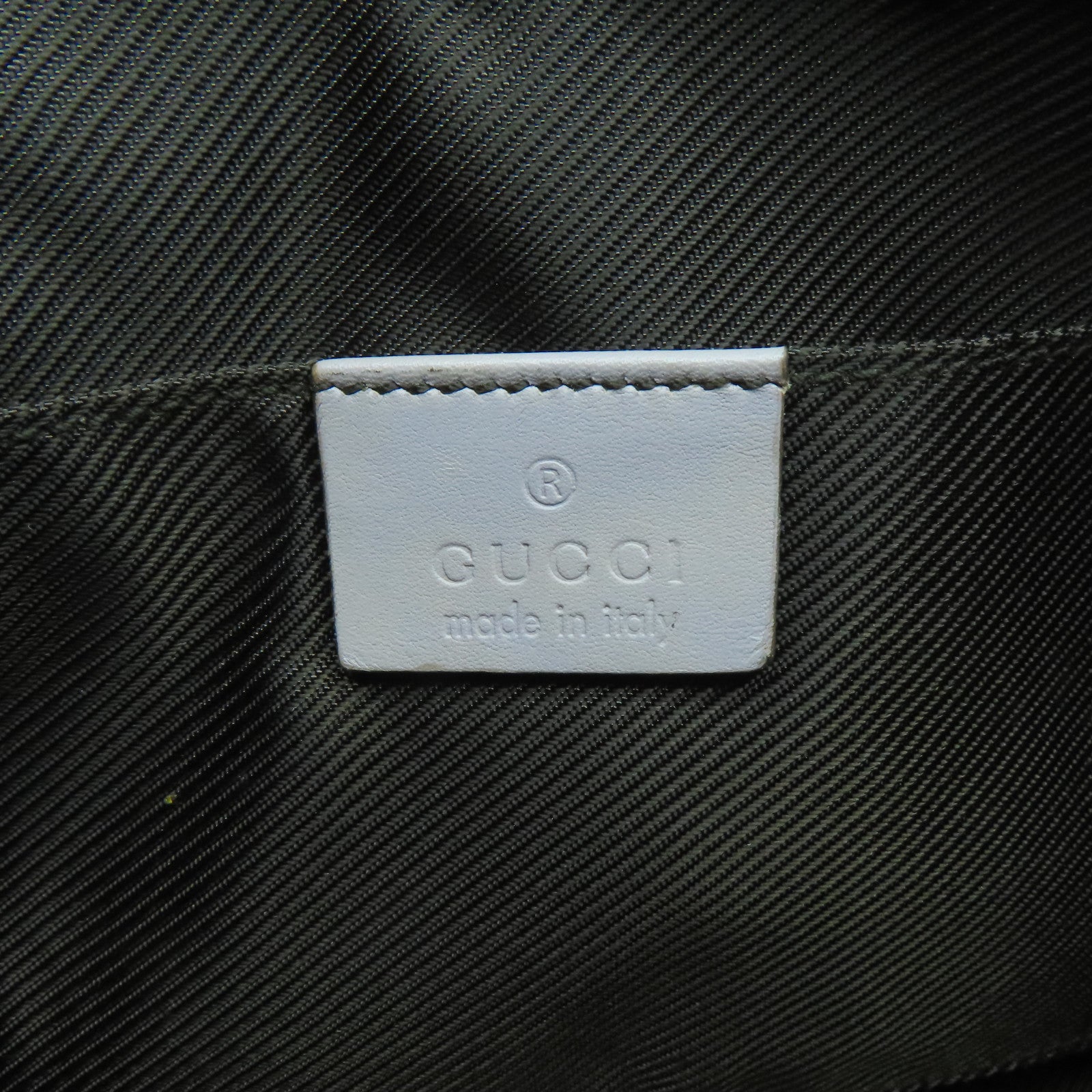 GUCCI 帆布Shoulder Bag銀扣肩背袋紫色