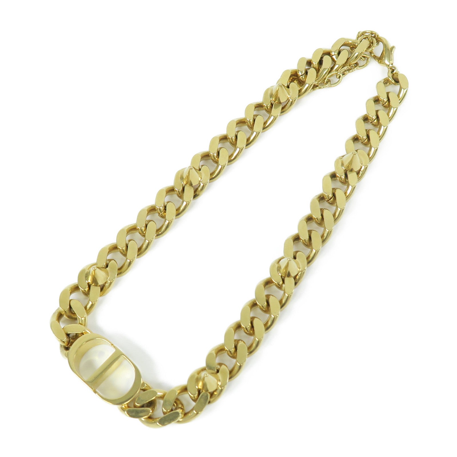 Dior 金屬Necklace項鍊金色