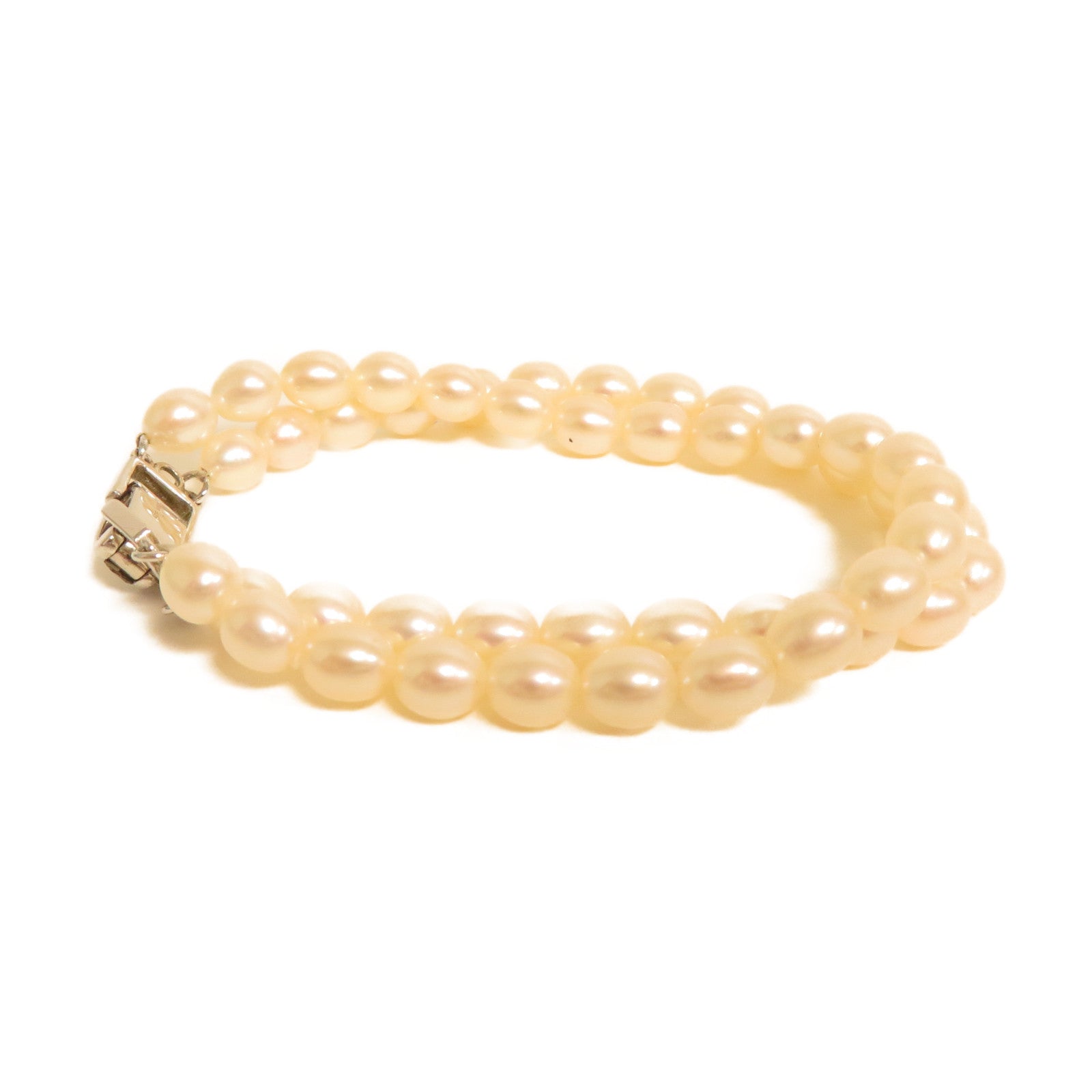 JEWELRY 925純銀Pearl 15.6g手鏈珍珠色