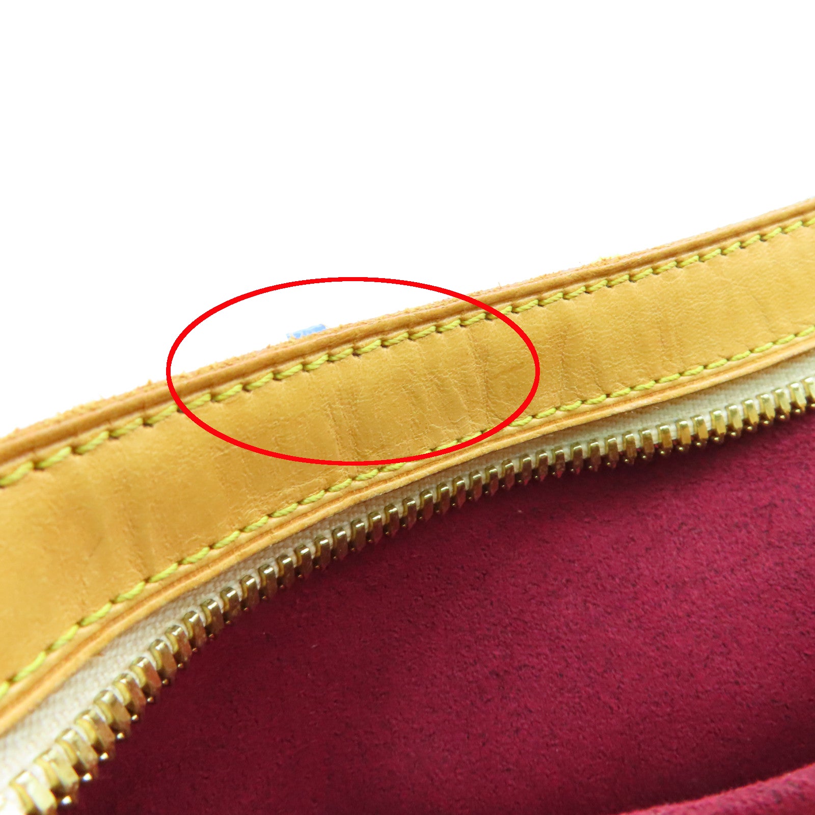 LOUIS VUITTON Monogram Multicolore Lodge PM Gold Buckle Shoulder Bag White