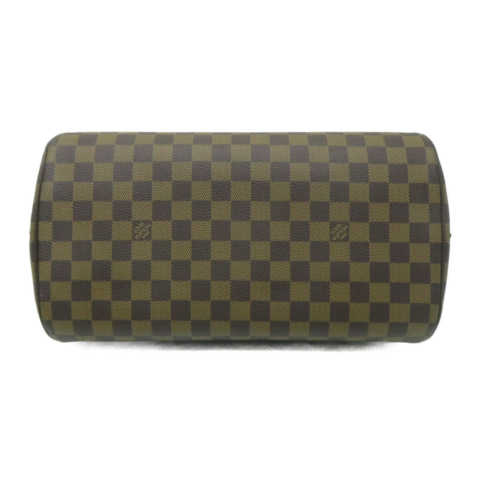 LOUIS VUITTON Damier Ebene Ribera MM金扣手挽袋啡色