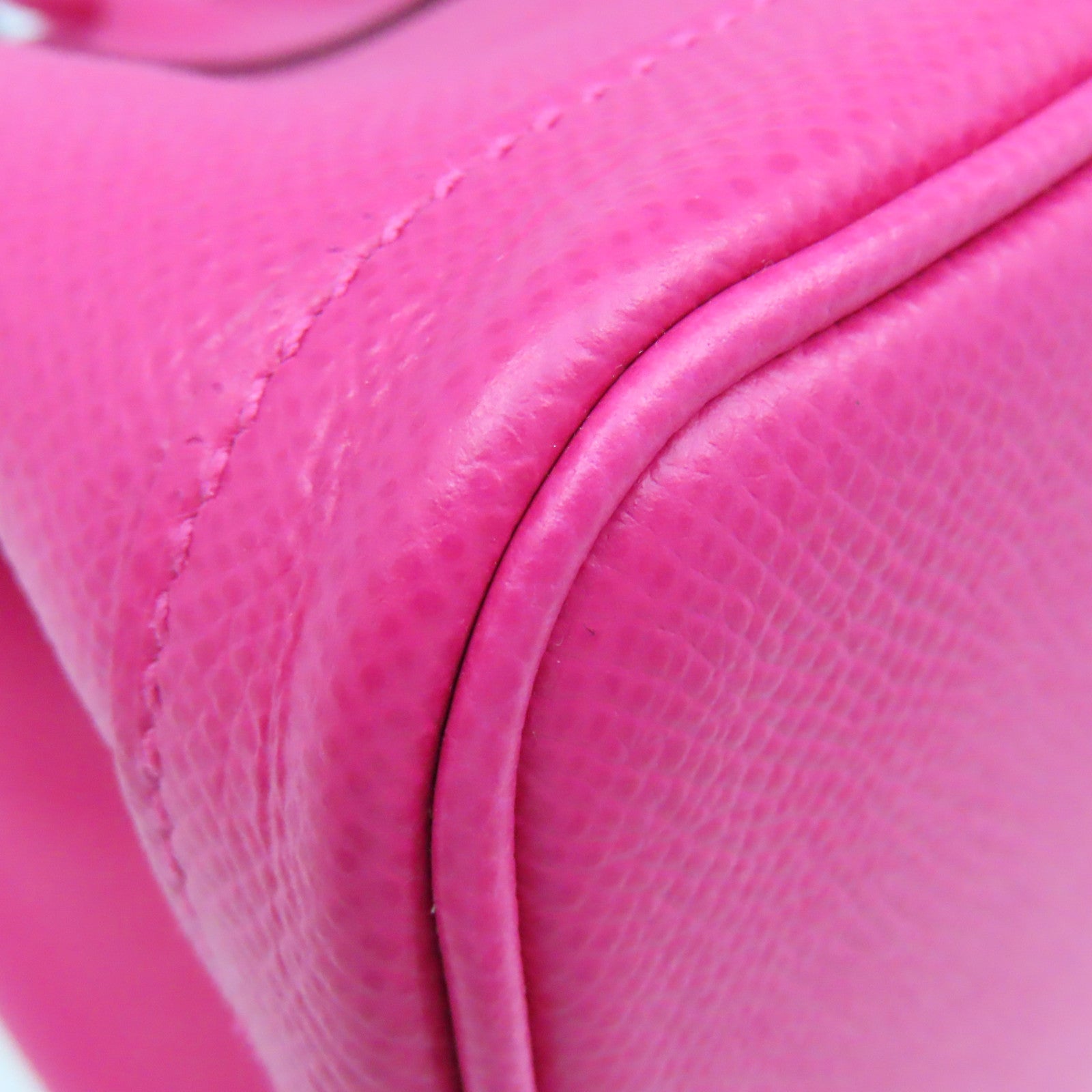 HERMES Epsom皮革Garden Party TPM Tote Bag銀扣手挽袋Rose Mexico墨西哥玫瑰色