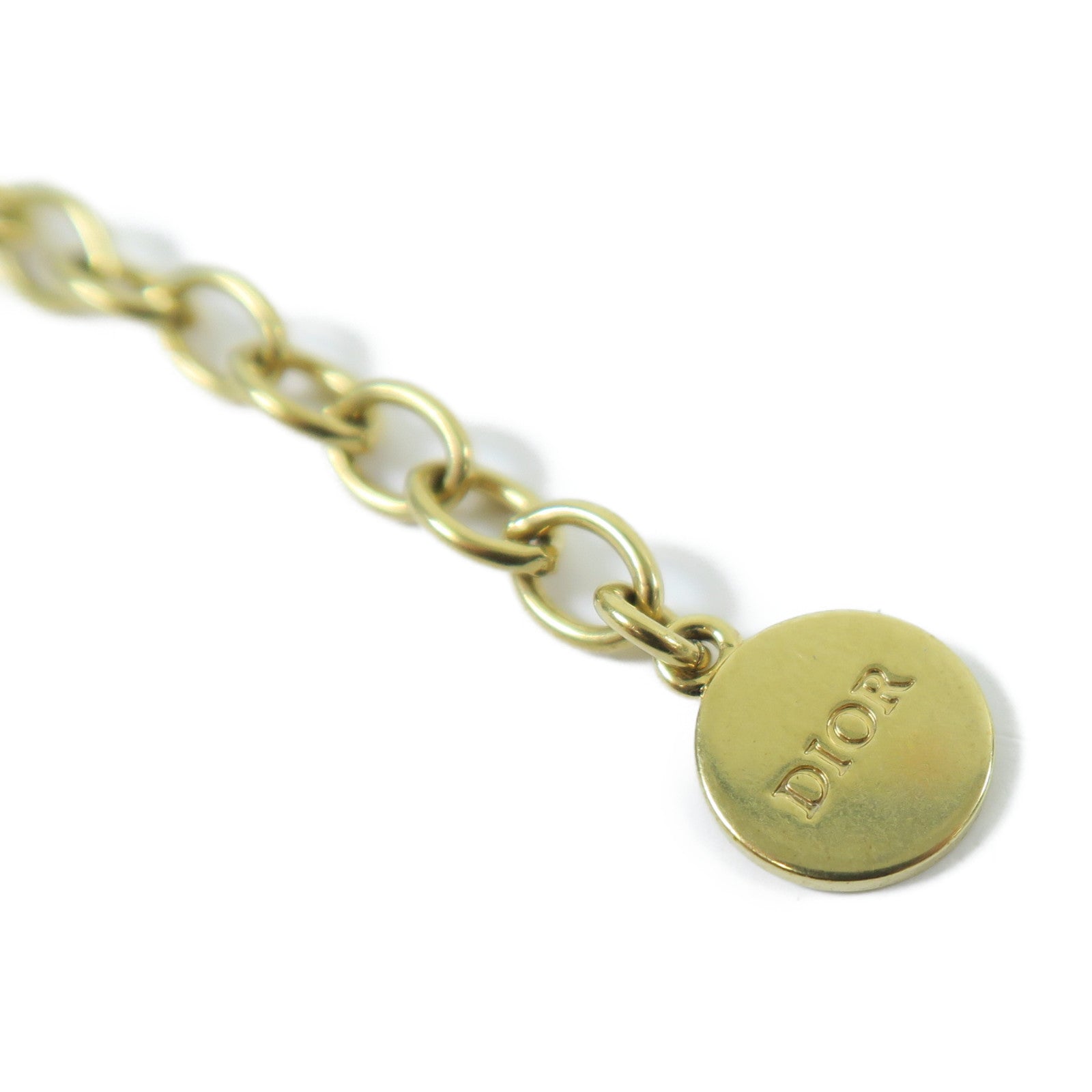 Dior 金屬Necklace項鍊金色