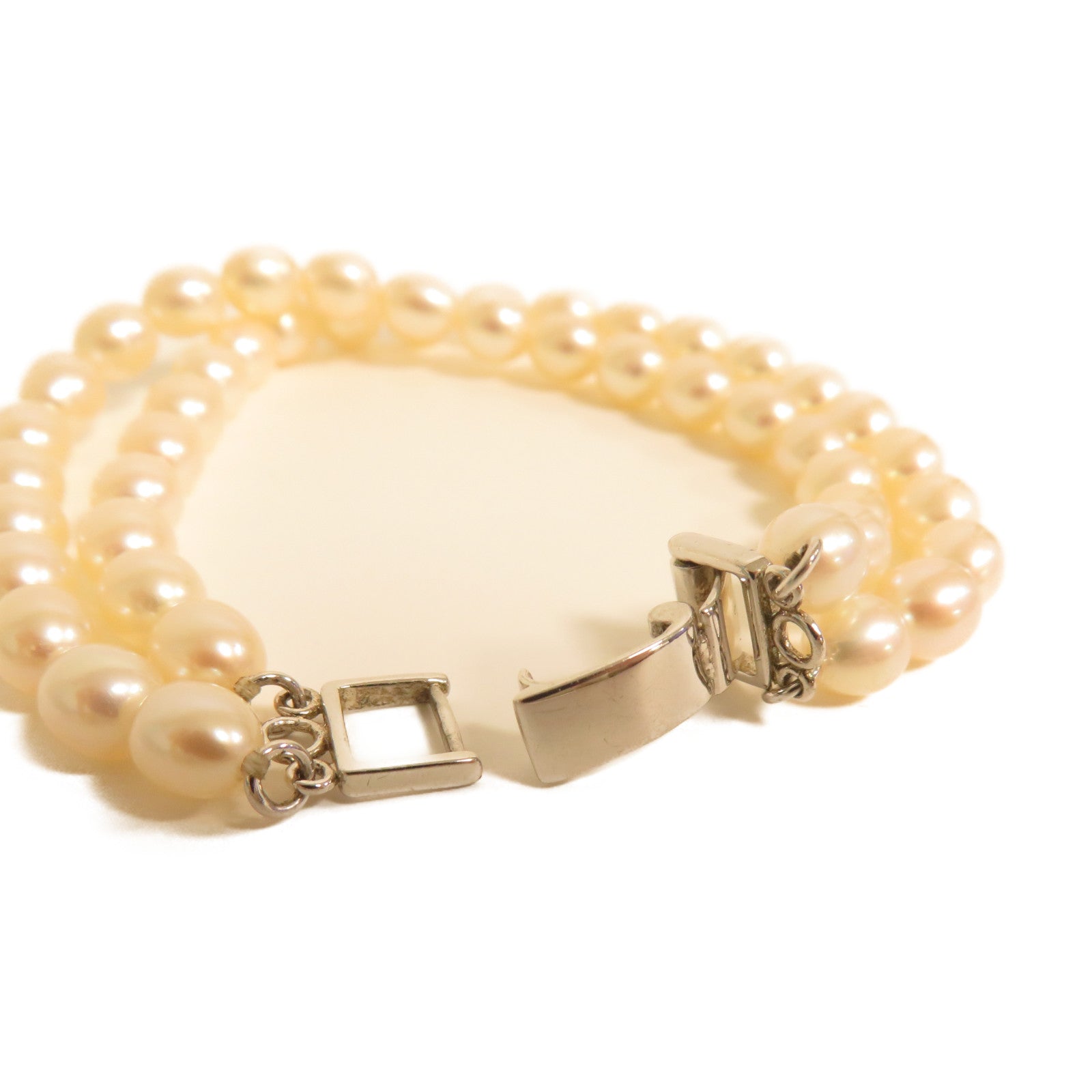 JEWELRY 925純銀Pearl 15.6g手鏈珍珠色