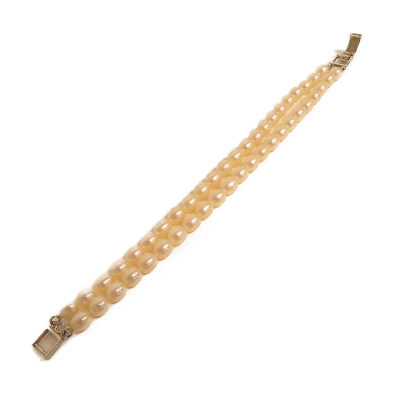 JEWELRY 925純銀Pearl 15.6g手鏈珍珠色