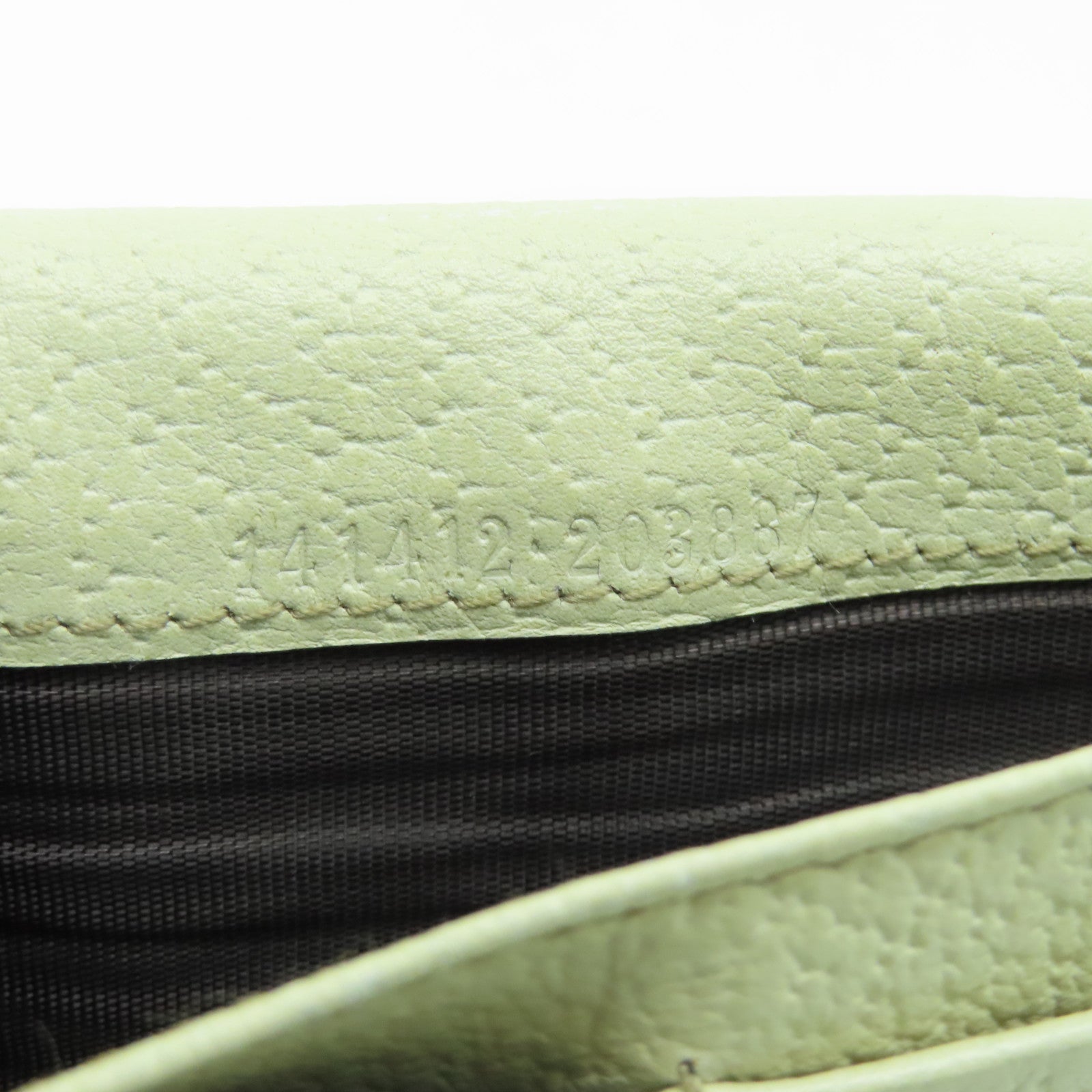 GUCCI 帆布Long Wallet金扣长钱包米色/白色