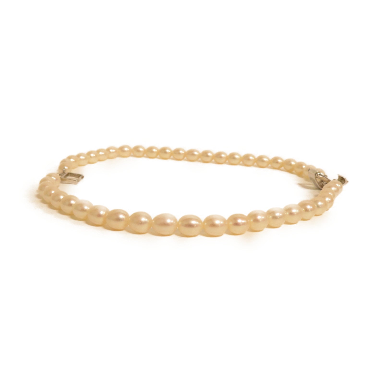 JEWELRY 925純銀Pearl 15.6g手鏈珍珠色