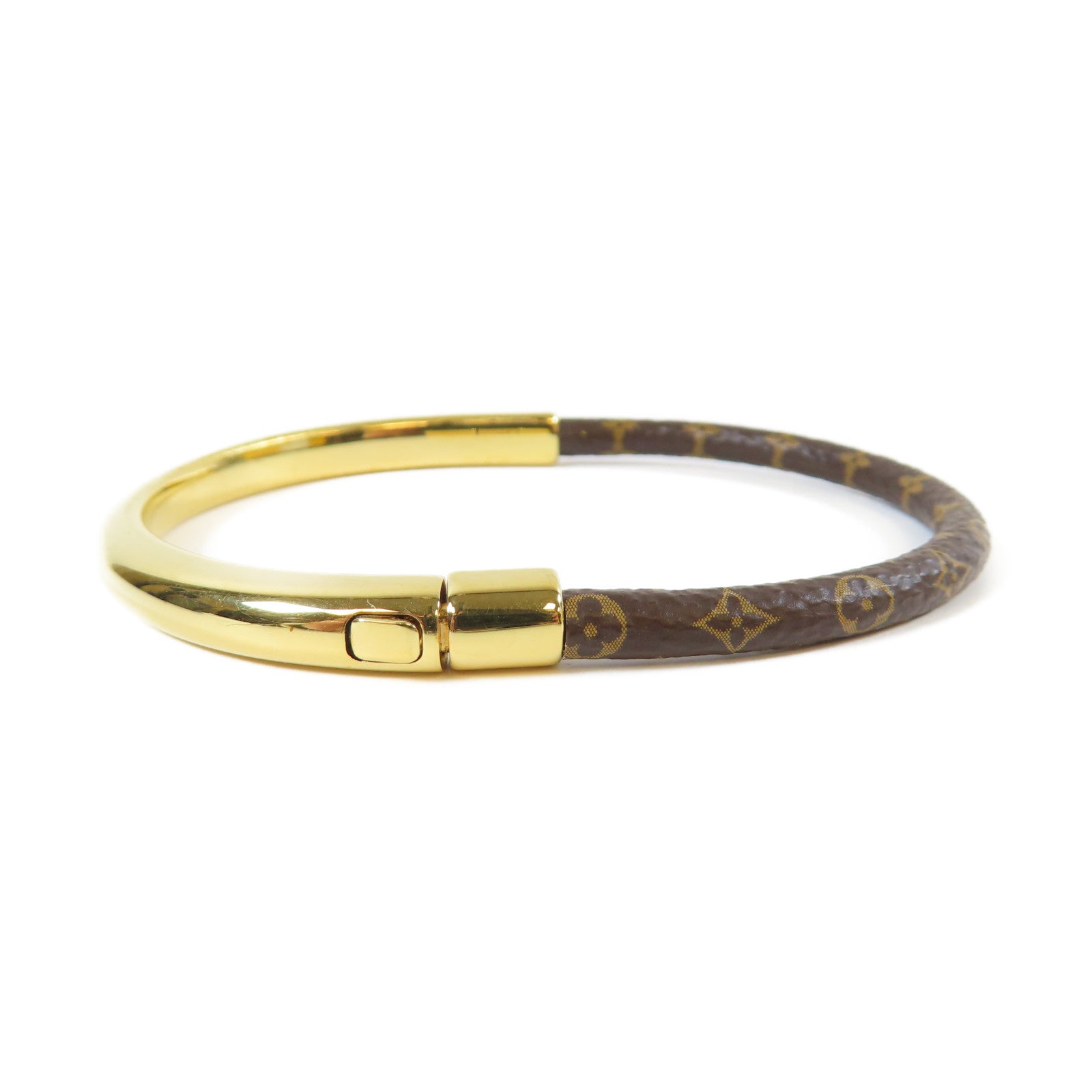 LOUIS VUITTON Monogram Bracelet金扣手鐲#20cm