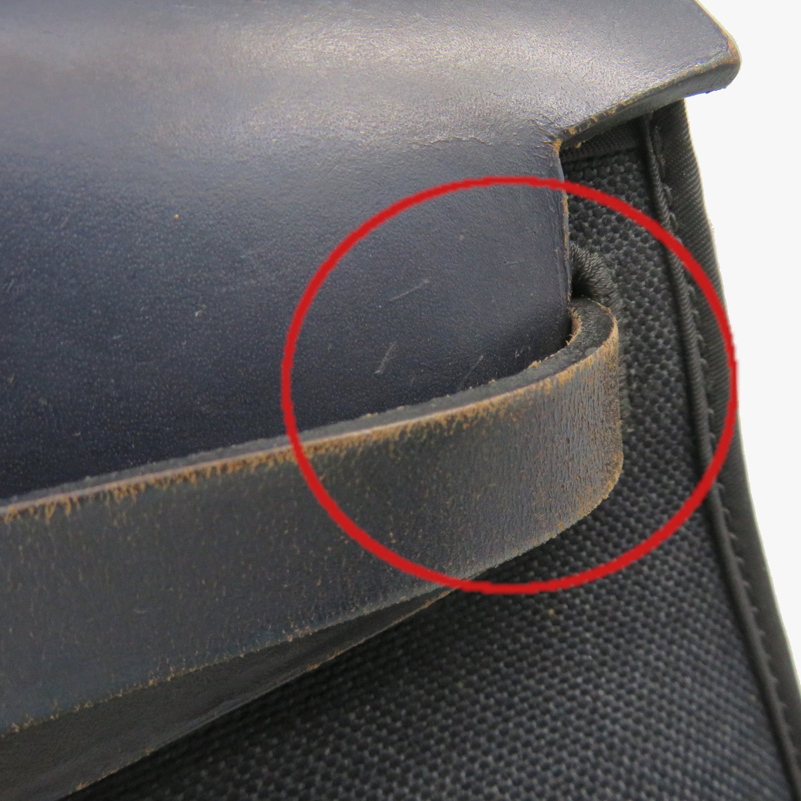 HERMES 【激減優惠】帆布銀扣Herbag PM 2Way Shoulder Bag手挽肩背兩用袋寶藍色