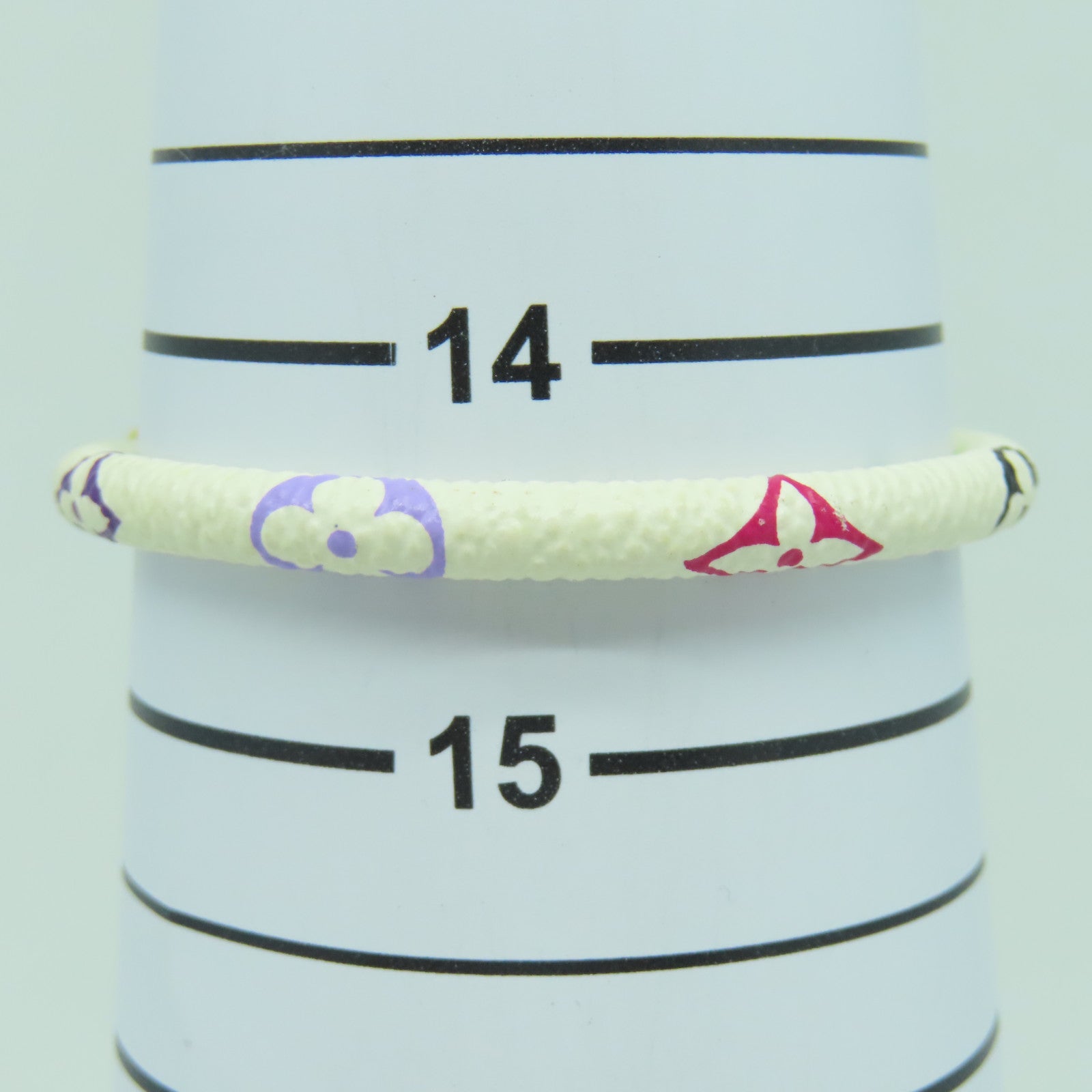 LOUIS VUITTON Monogram Multicolore Bangle金扣手鐲#14.5cm