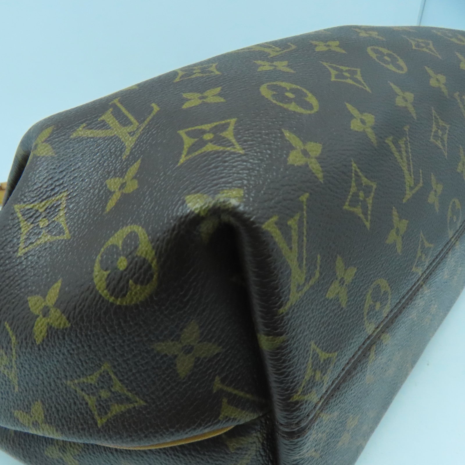 LOUIS VUITTON Monogram Turenne MM金扣手挽肩背兩用袋啡色