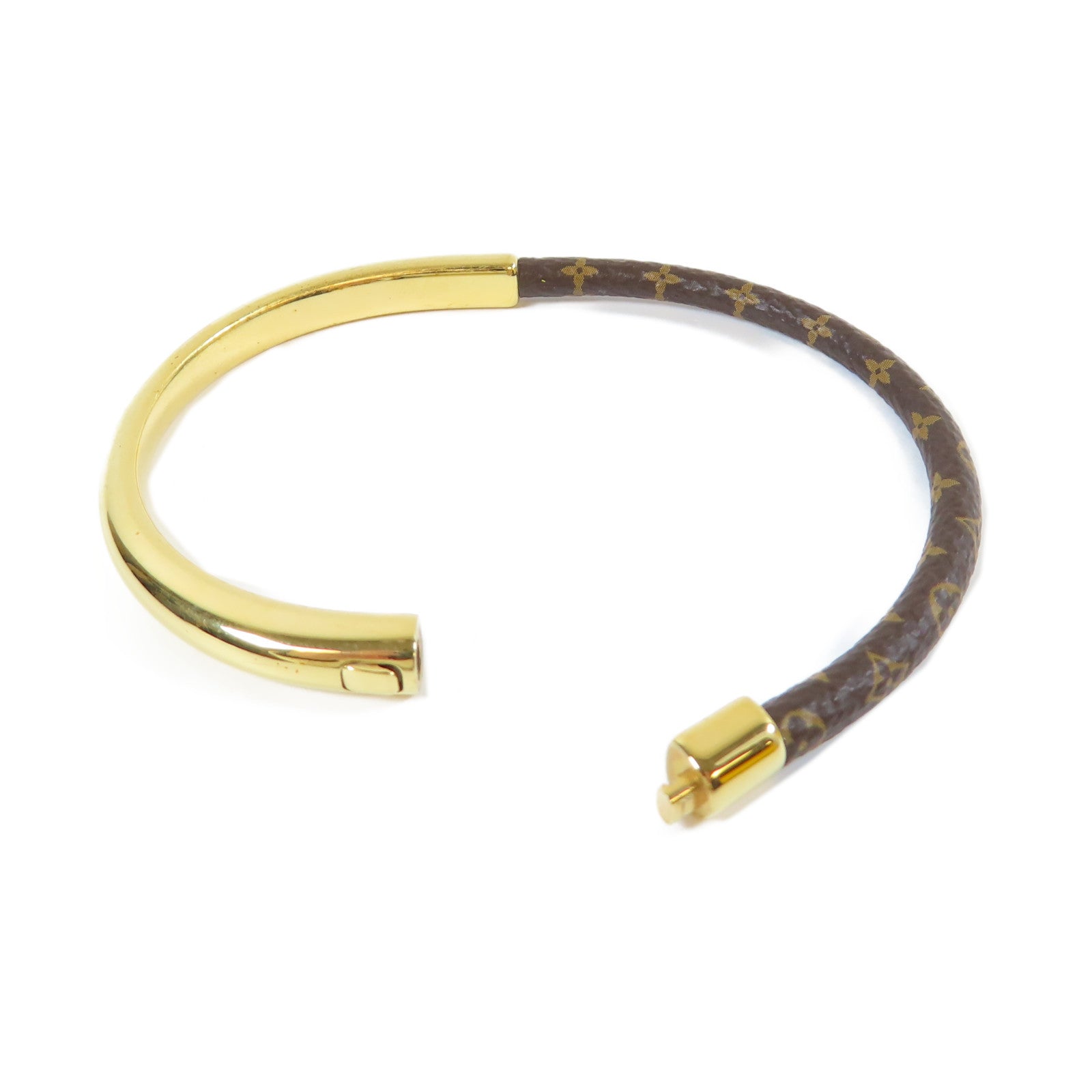 LOUIS VUITTON Monogram Bracelet金扣手鐲#20cm