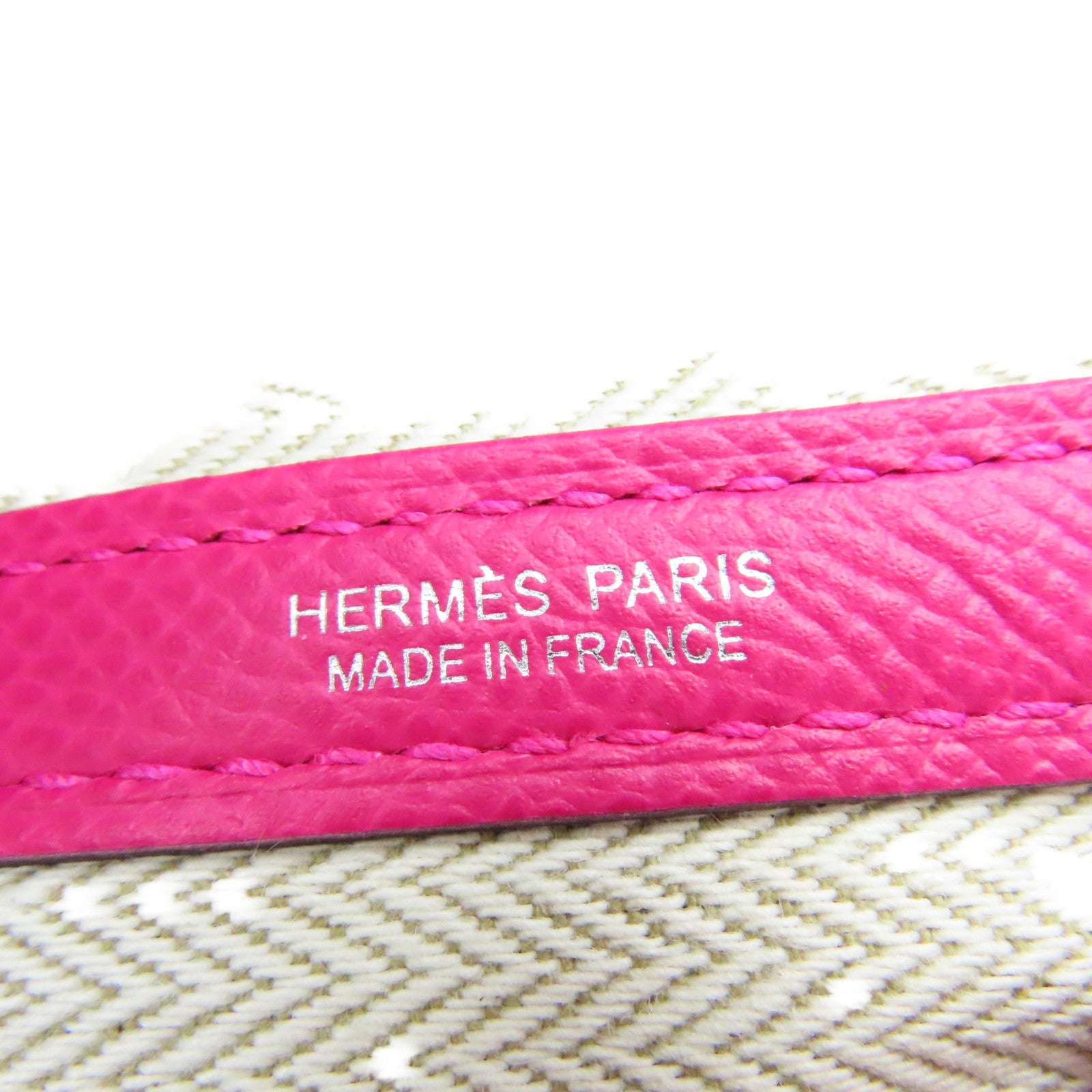 HERMES Epsom皮革Garden Party TPM Tote Bag銀扣手挽袋Rose Mexico墨西哥玫瑰色