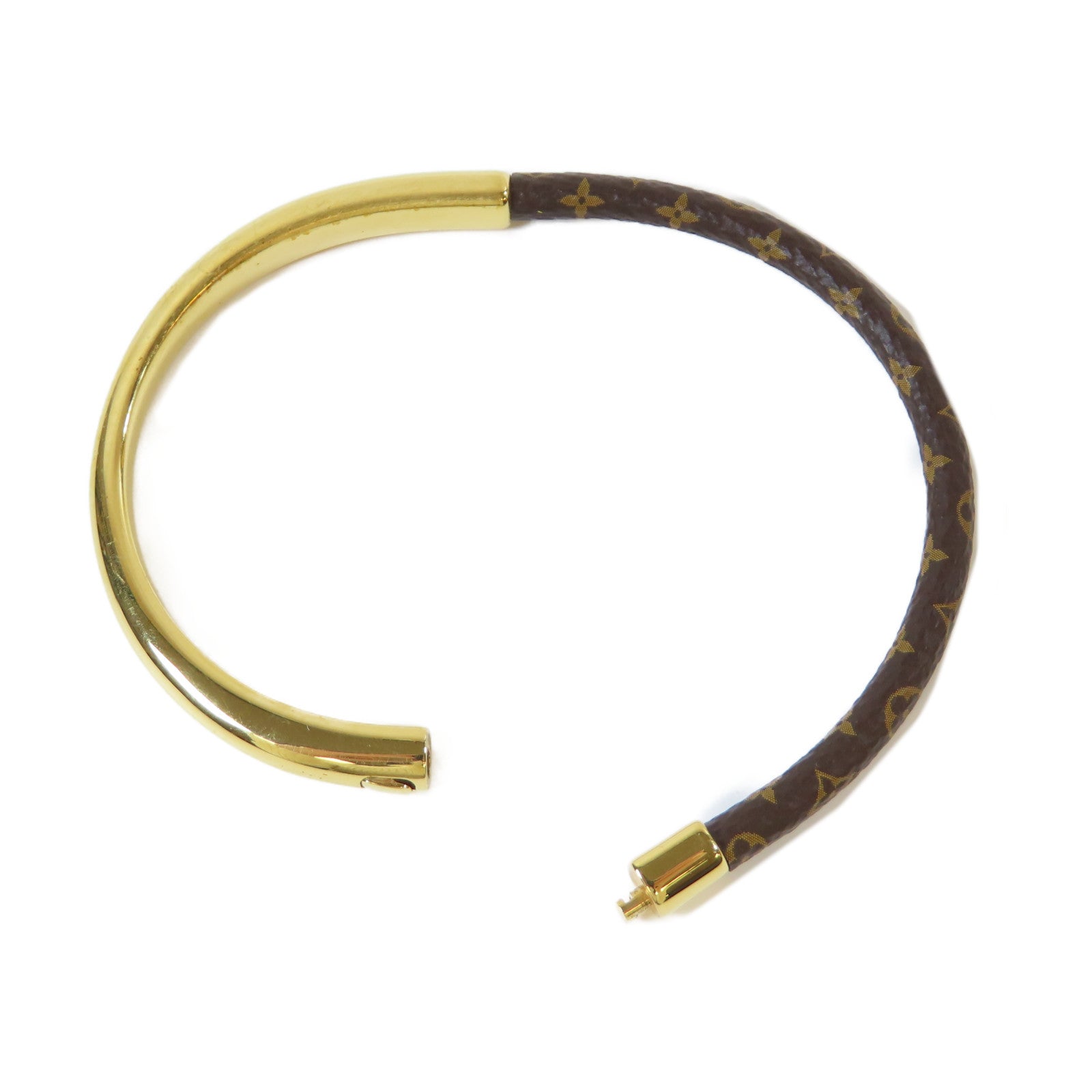 LOUIS VUITTON Monogram Bracelet金扣手鐲#20cm