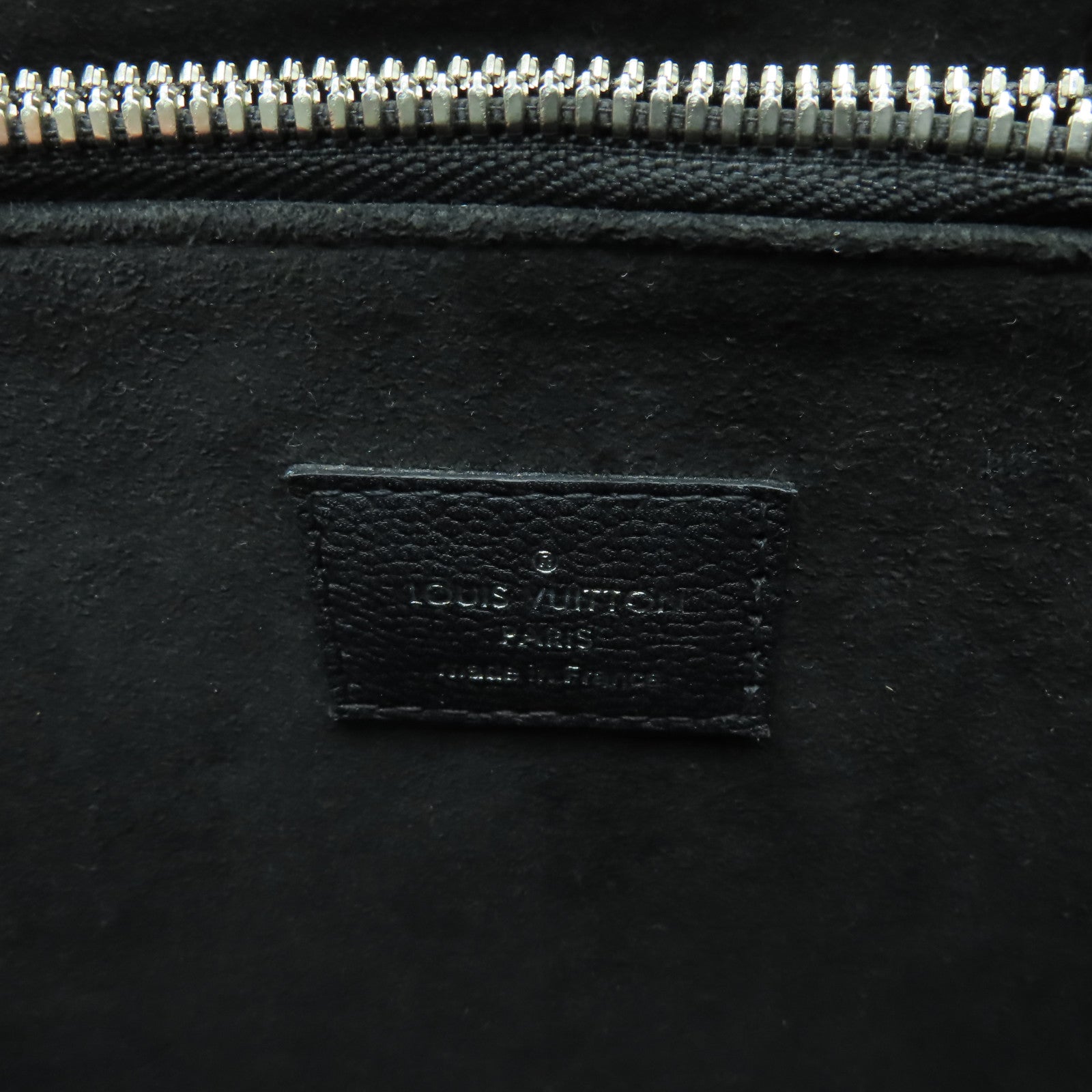 LOUIS VUITTON Epi Twist Tote銀扣手挽肩背兩用袋黑色