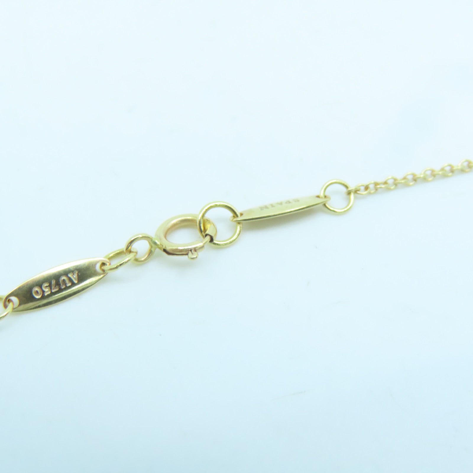 TIFFANY＆CO 【激減優惠】18K黃金Necklace項鍊金色