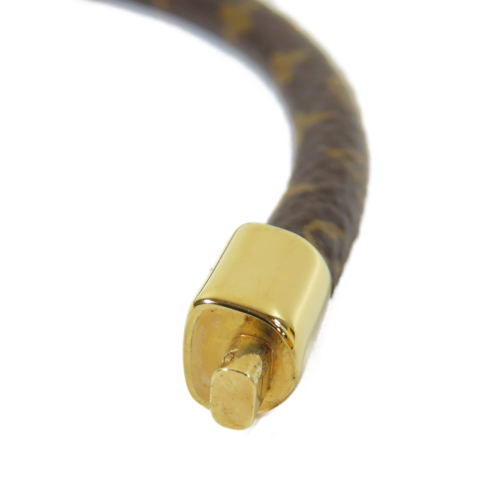 LOUIS VUITTON Monogram Bracelet金扣手鐲#20cm