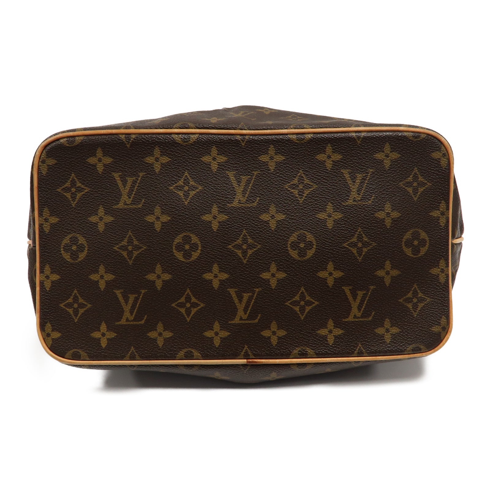 LOUIS VUITTON Monogram Palermo PM金扣手挽肩背兩用袋啡色