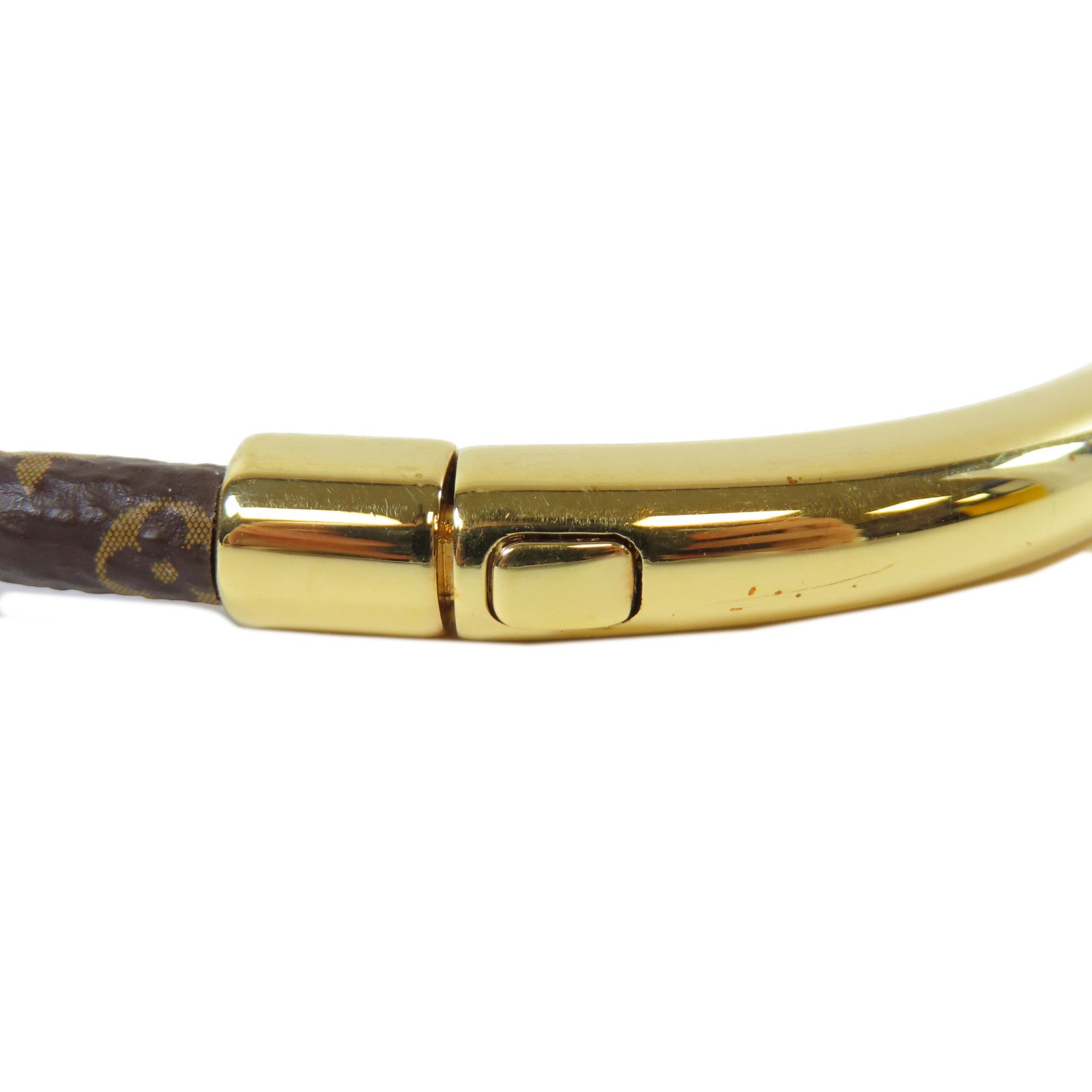 LOUIS VUITTON Monogram Bracelet金扣手鐲#20cm