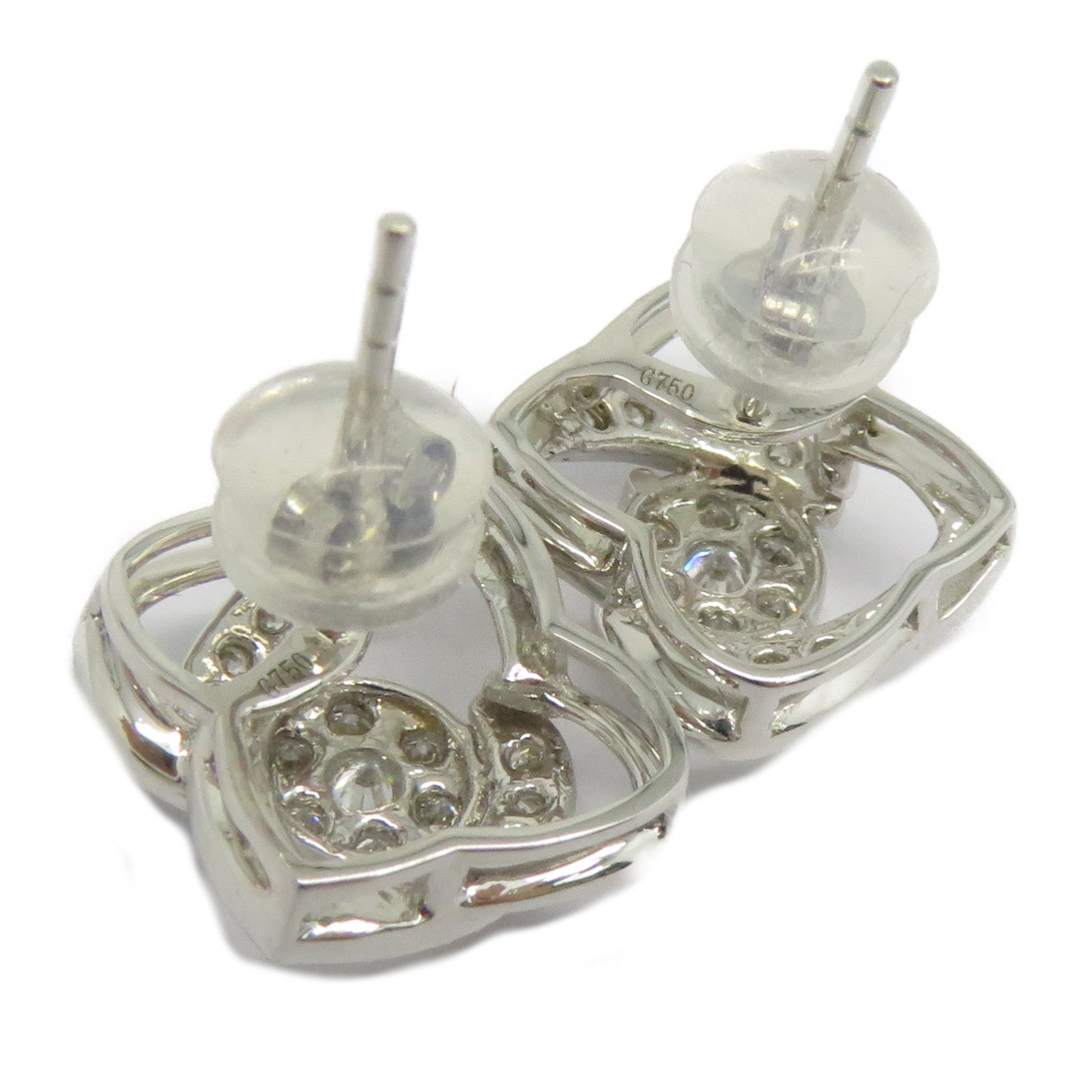 JEWELRY 【激減優惠】18K白金Diamond Earrings 0.49ct鑽石耳環