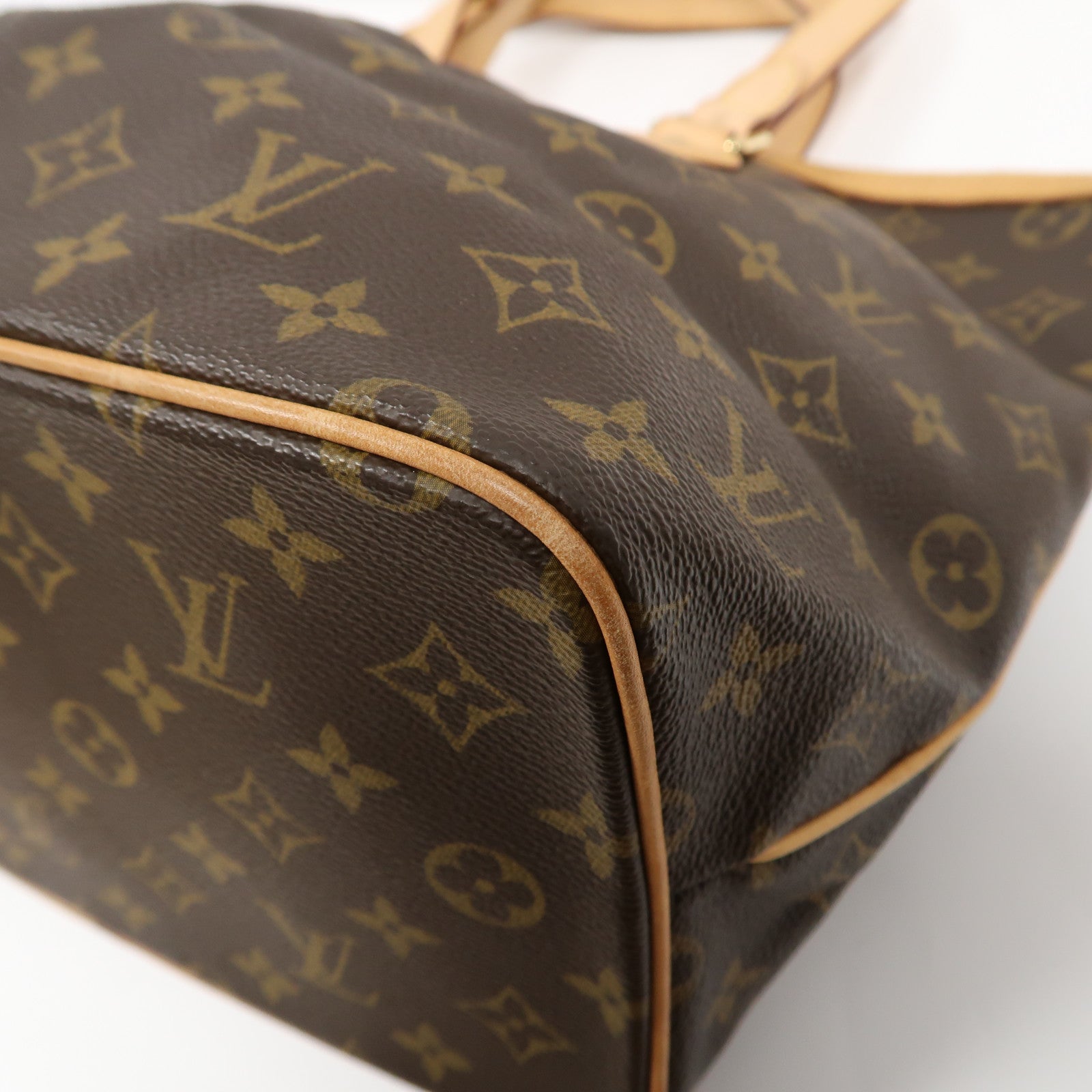 LOUIS VUITTON Monogram Palermo PM金扣手挽肩背兩用袋啡色