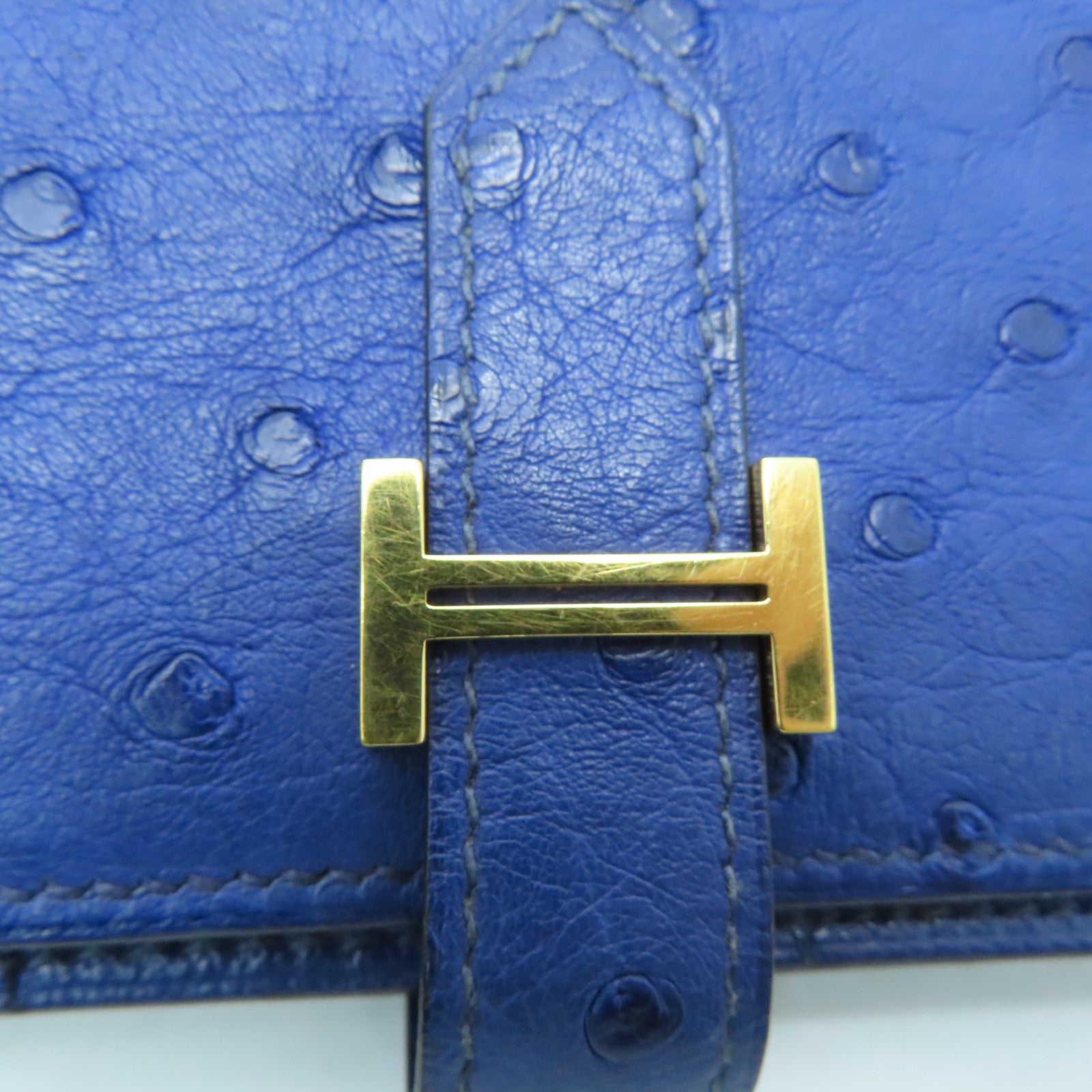 ✨先取り大幅値下セール⤵️✨エルメス✨新品・未使用　ブルー　H柄✨ 084538ck_11.jpg