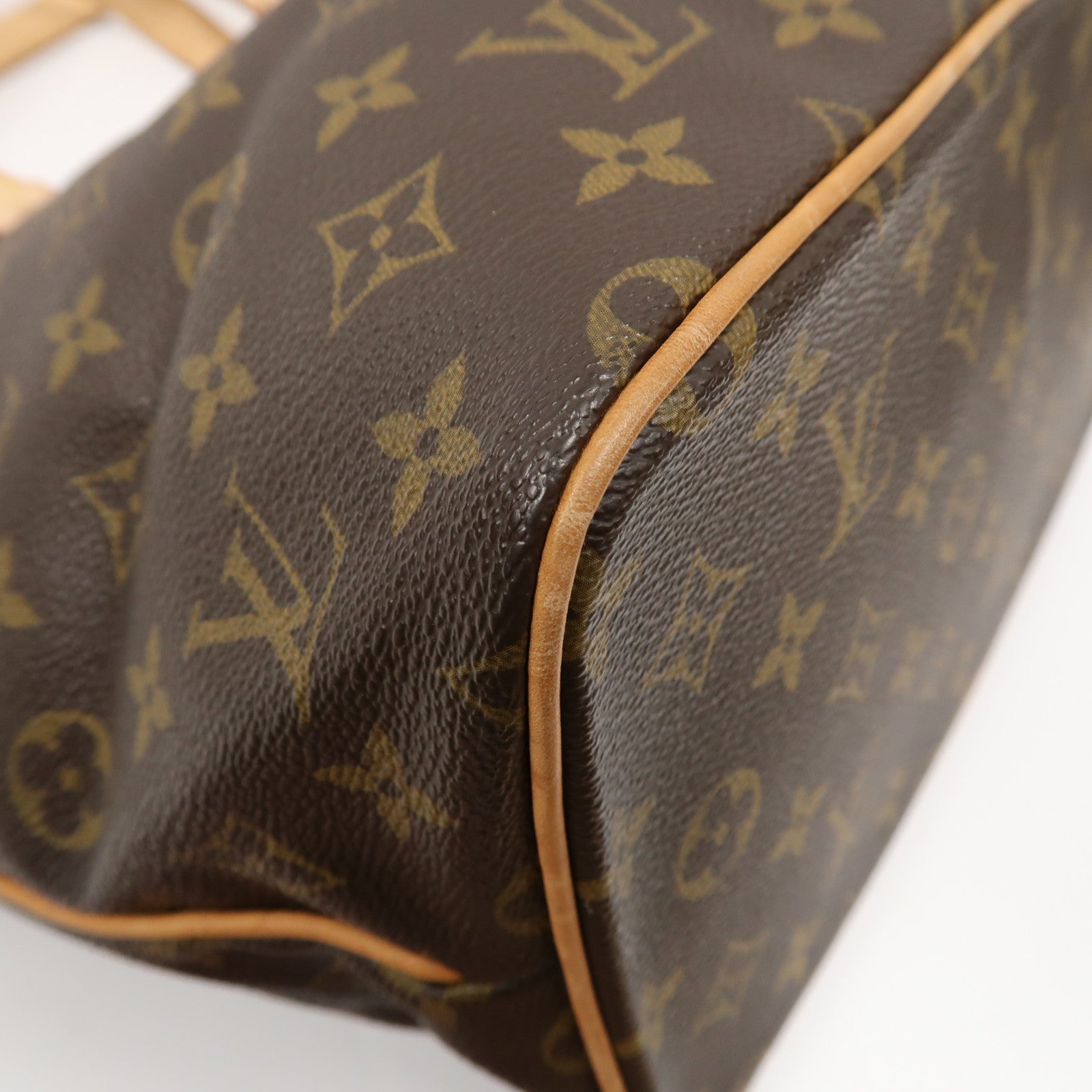 LOUIS VUITTON Monogram Palermo PM金扣手挽肩背兩用袋啡色