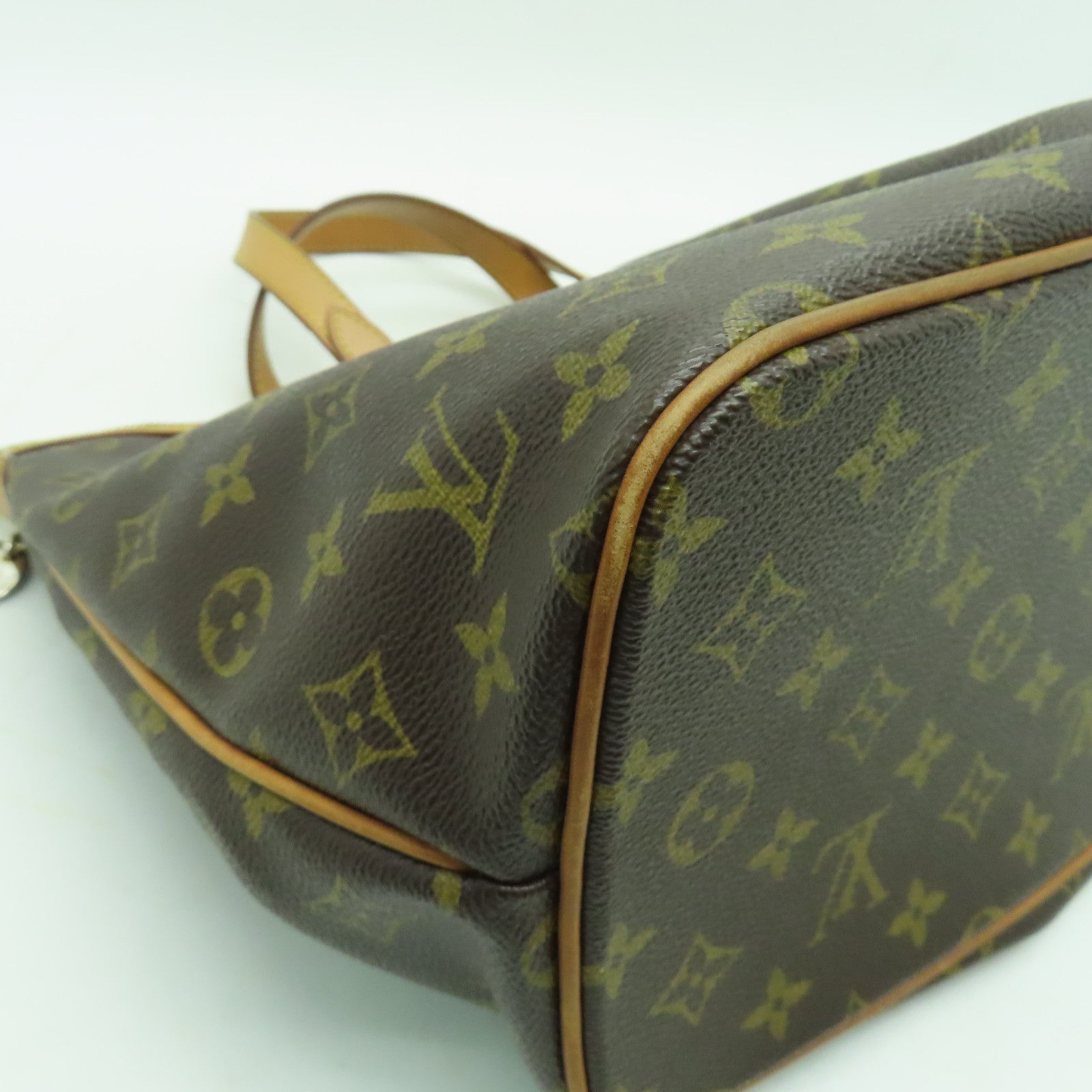 LOUIS VUITTON 【激減優惠】Monogram Palermo PM金扣手挽肩背兩用袋啡色