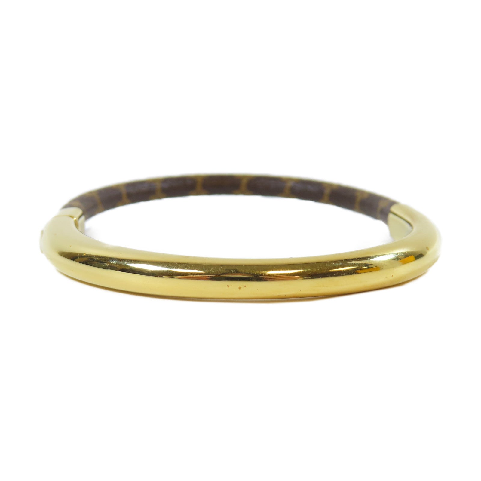 LOUIS VUITTON Monogram Bracelet金扣手鐲#20cm