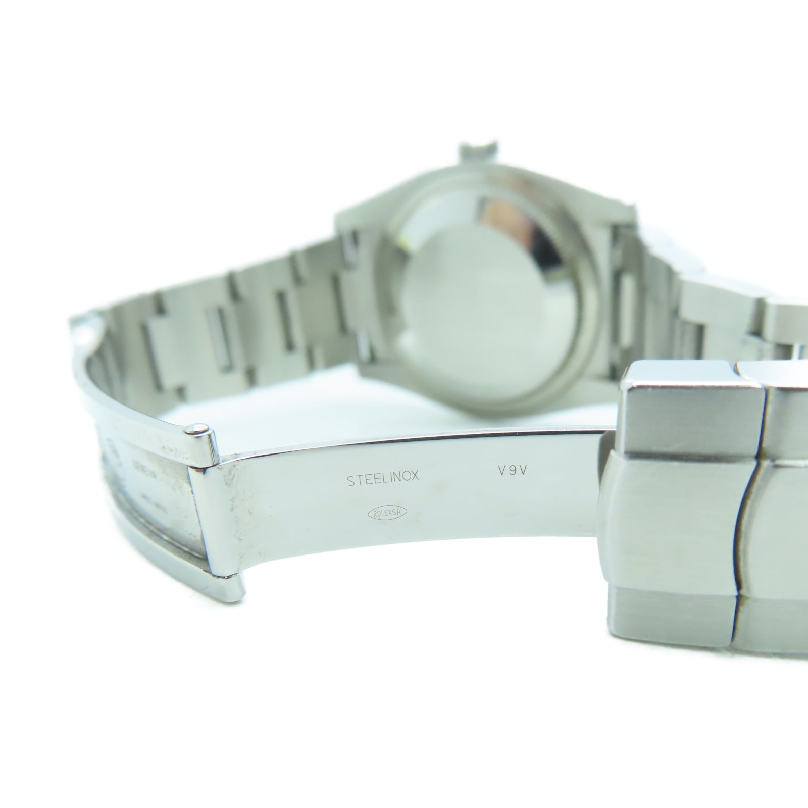 ROLEX Oyster Perpetual不锈钢手表自动机芯紫色